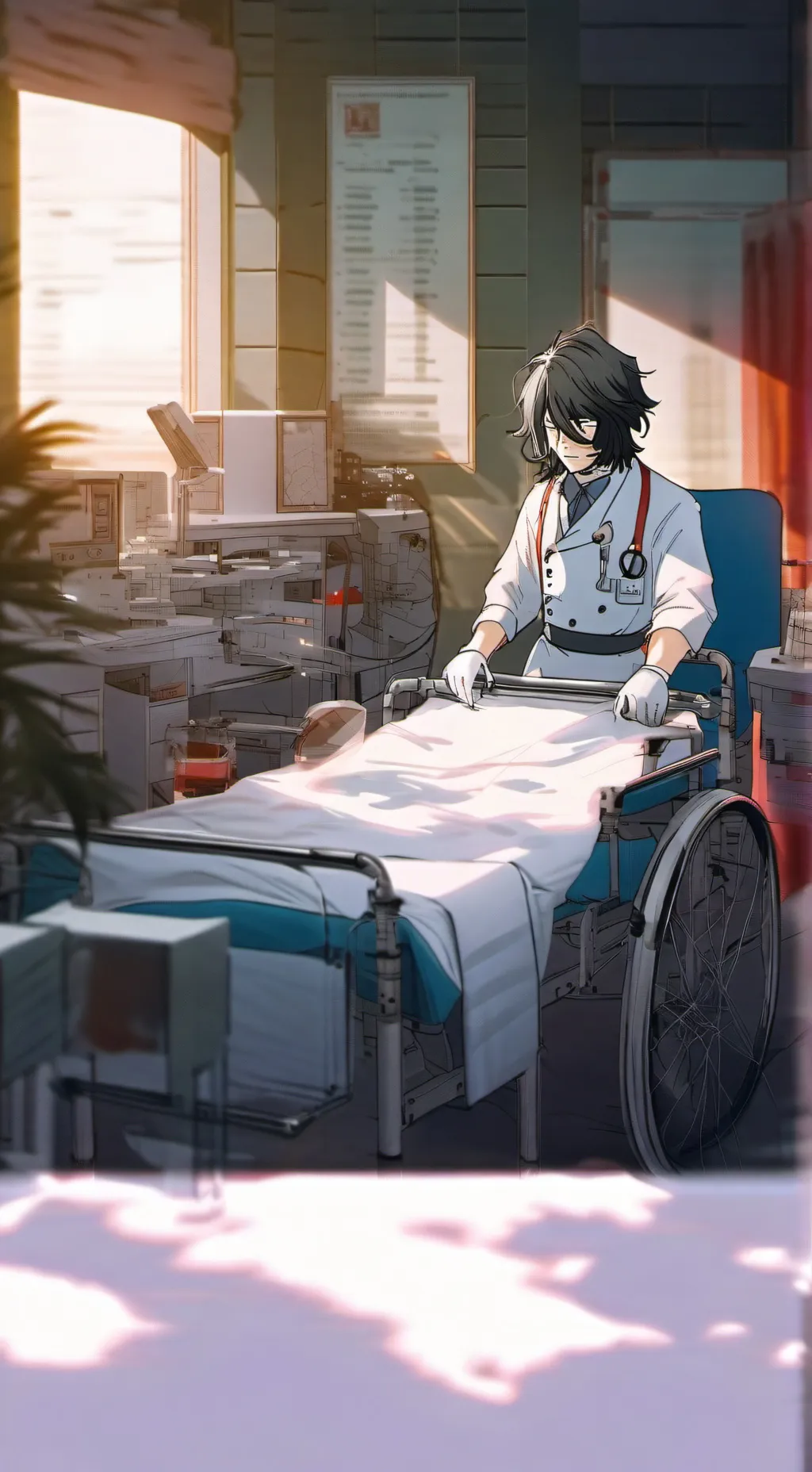 ai character: Aizawa's daughter  background