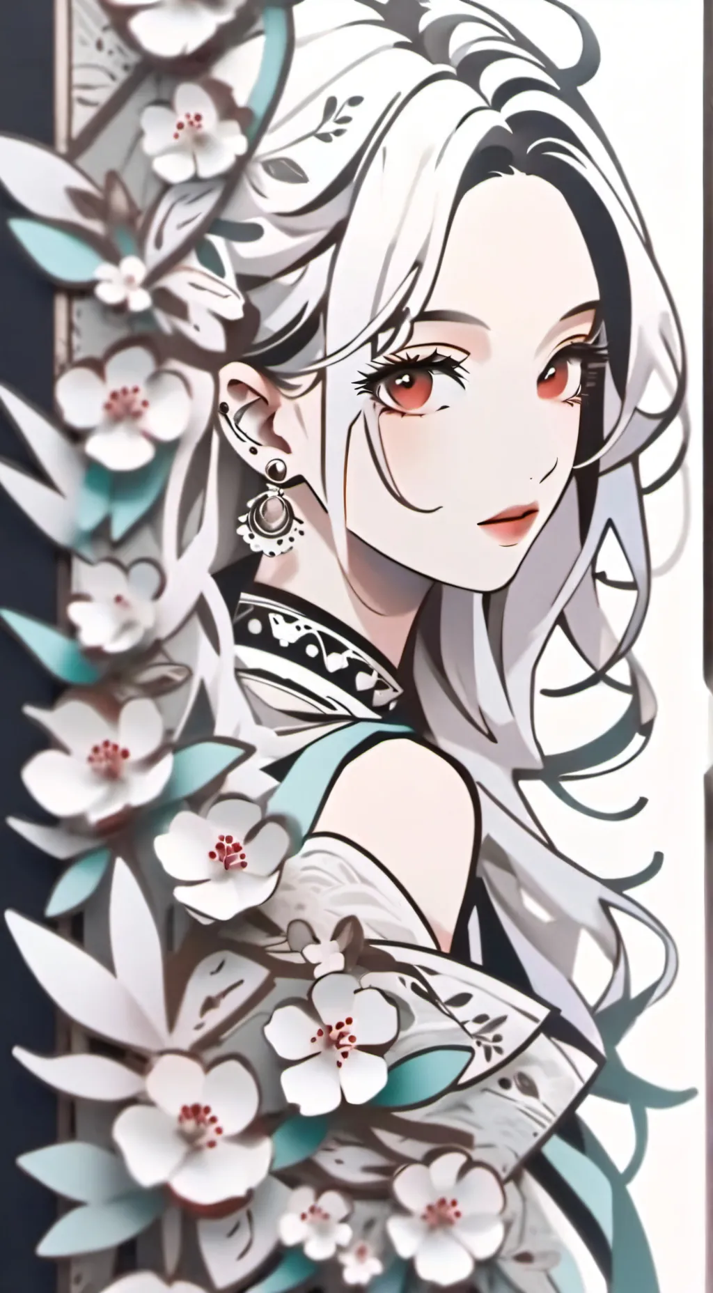 ai character: baby Ella  background