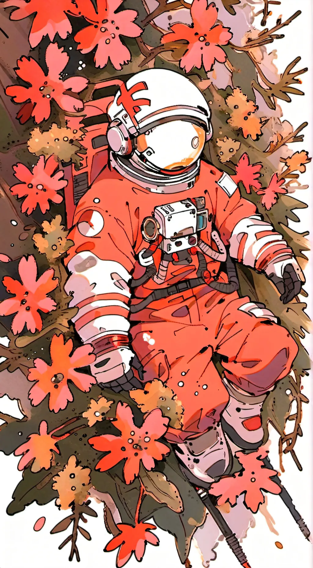 ai character: Among us background