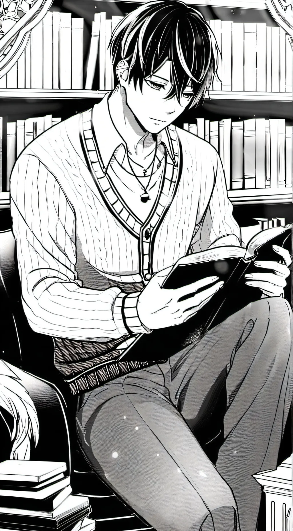 ai character: Enzo  background