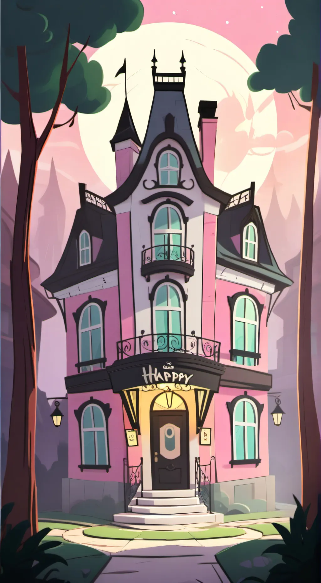 ai character: HH meets me! background