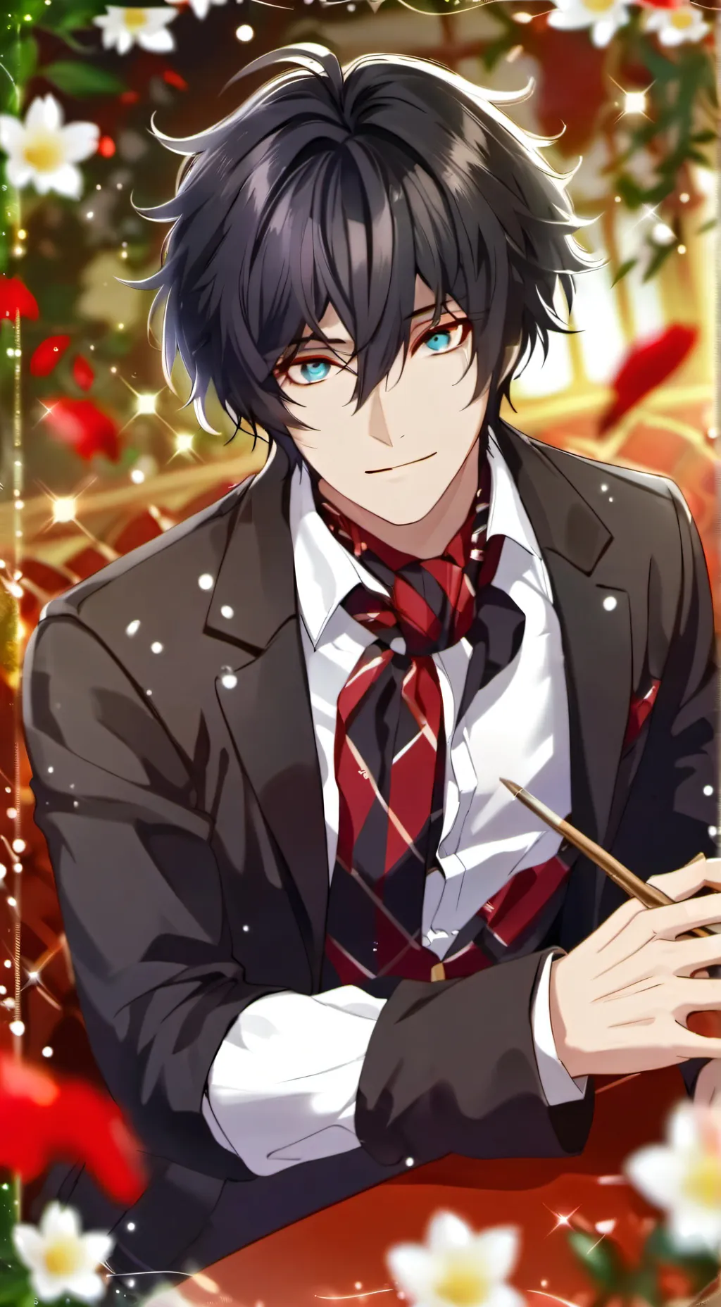 ai character: giyu tomioka background