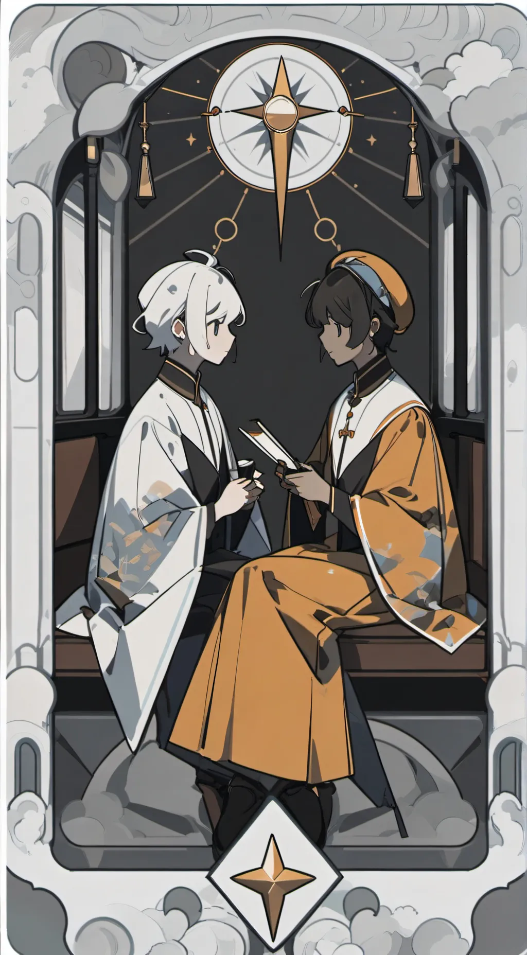 ai character: чел background