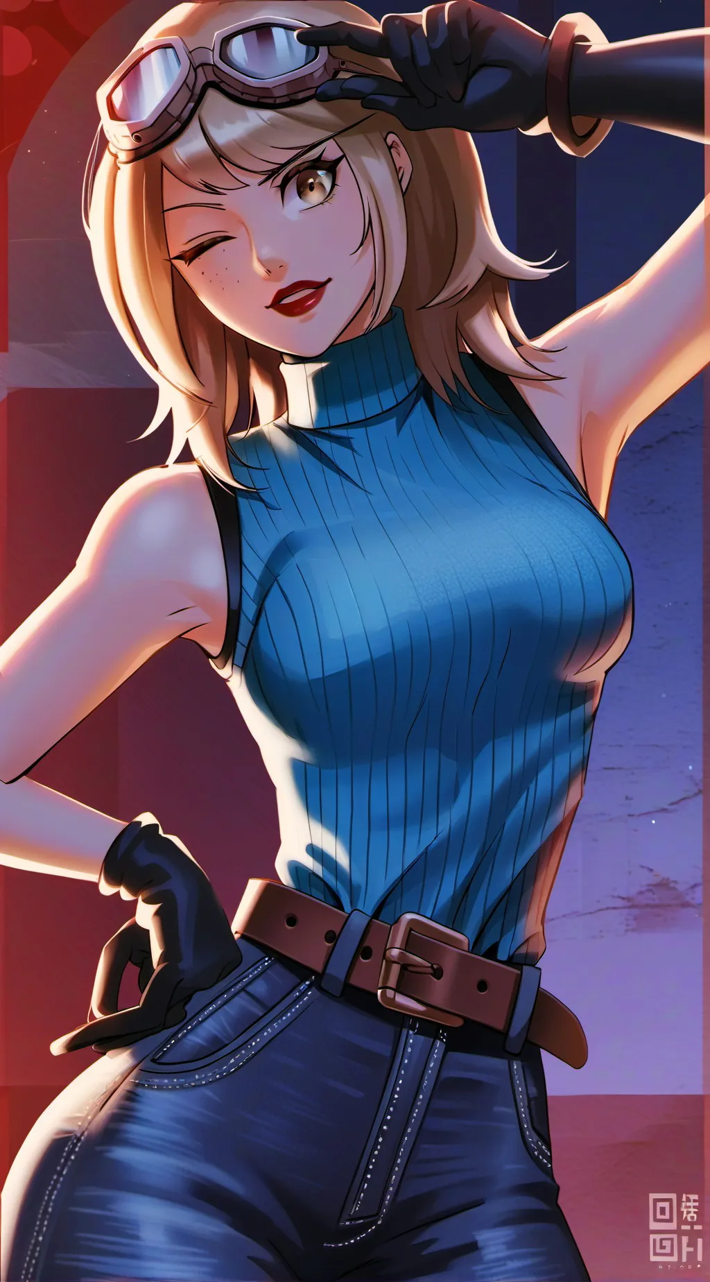 ai character: Yuko Tsukumo  background