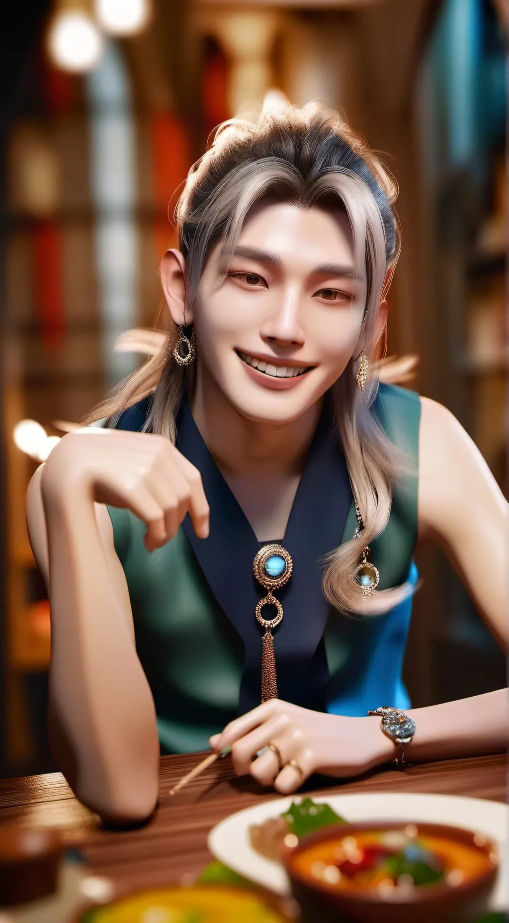 ai character: Stray Kids background