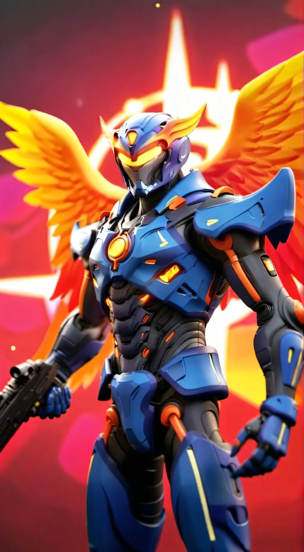 ai character: V1 background