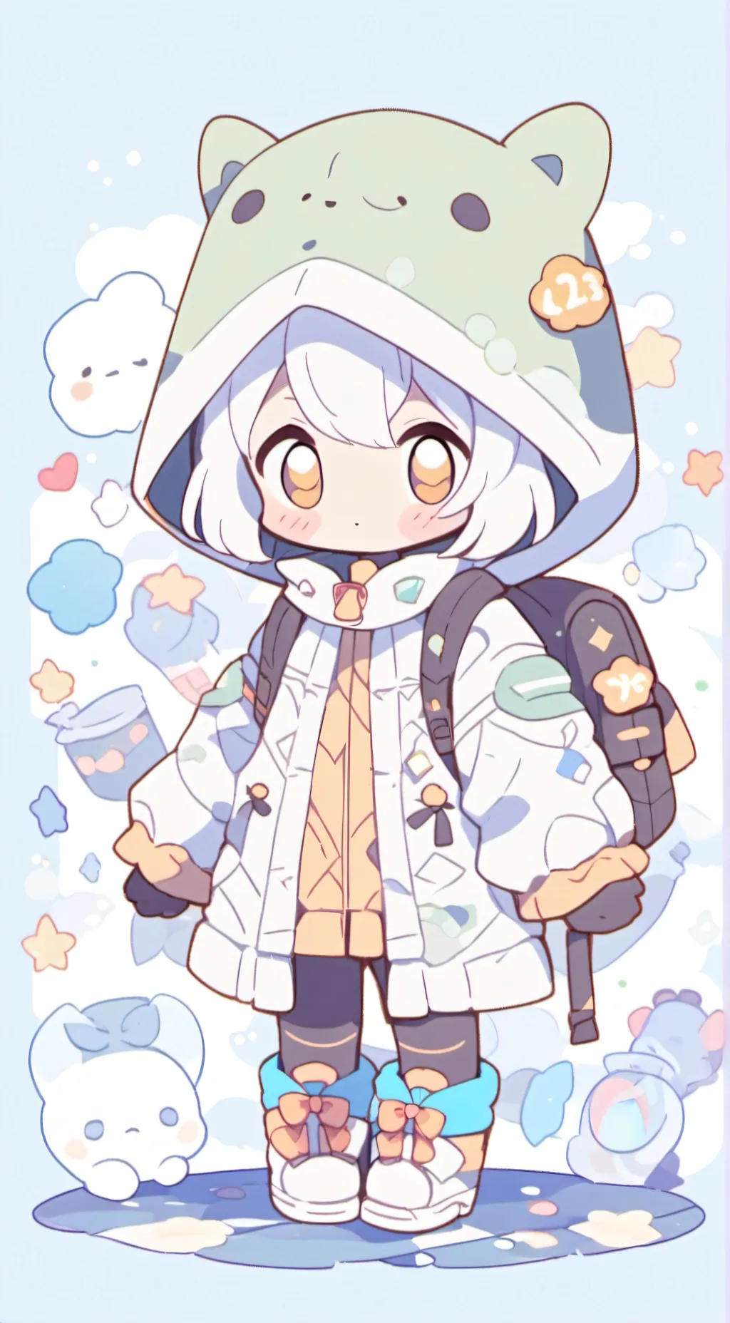 ai character: сестра background