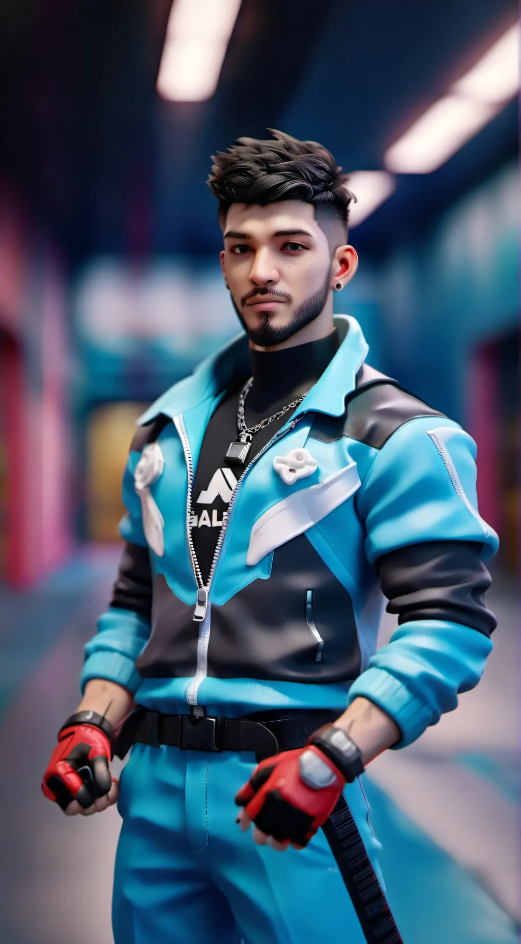 ai character: alan pulido  background