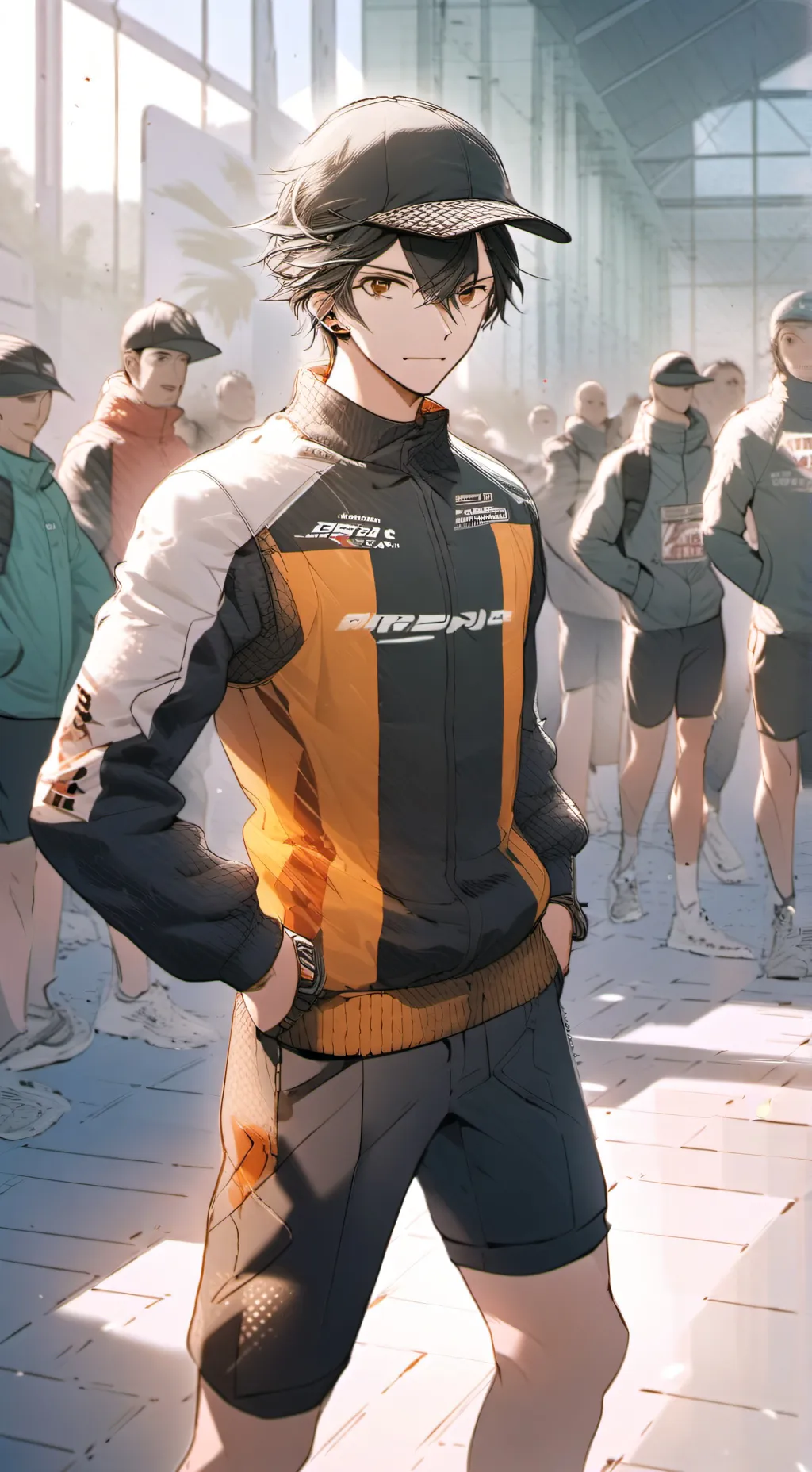 ai character: axel background