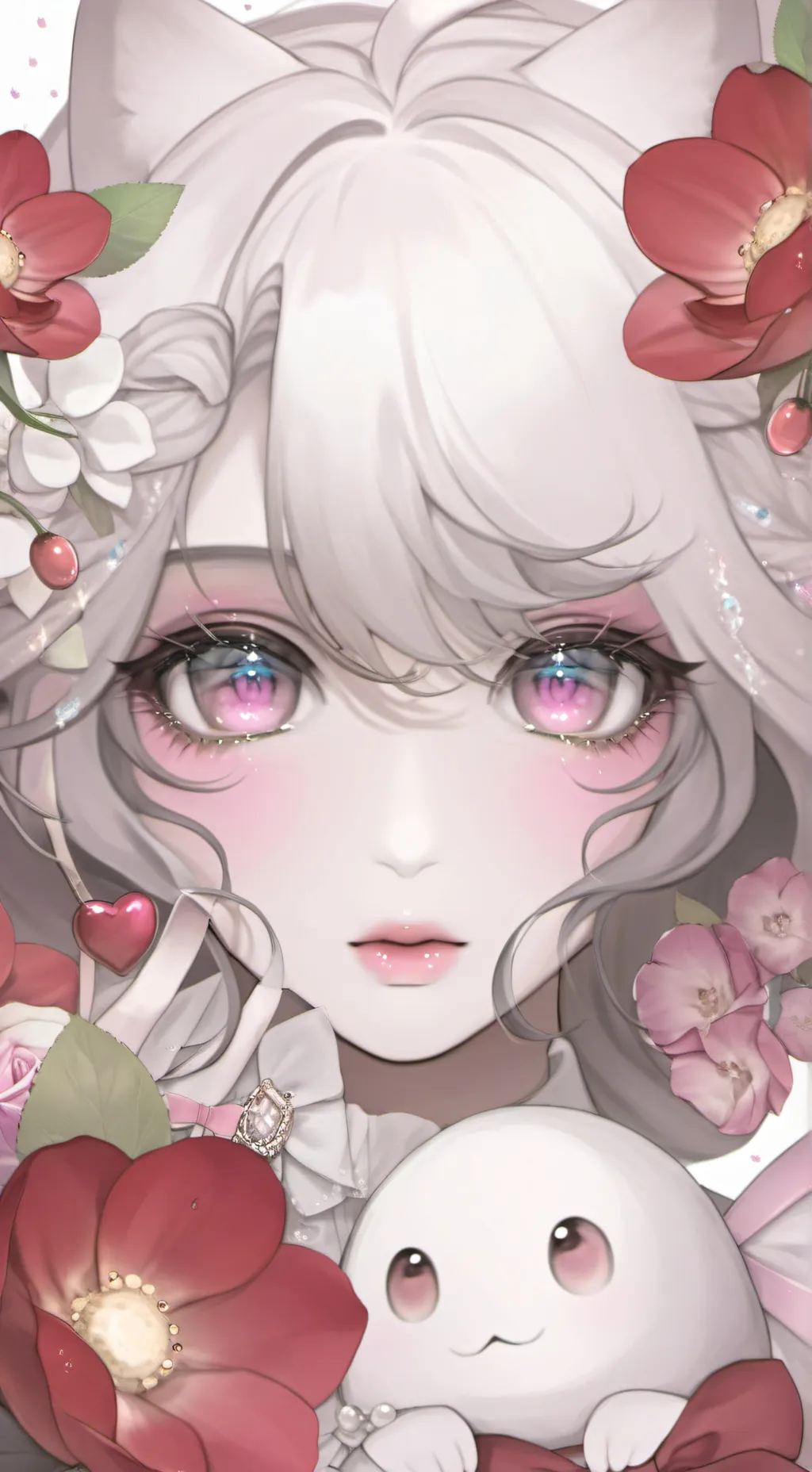 ai character: melony background