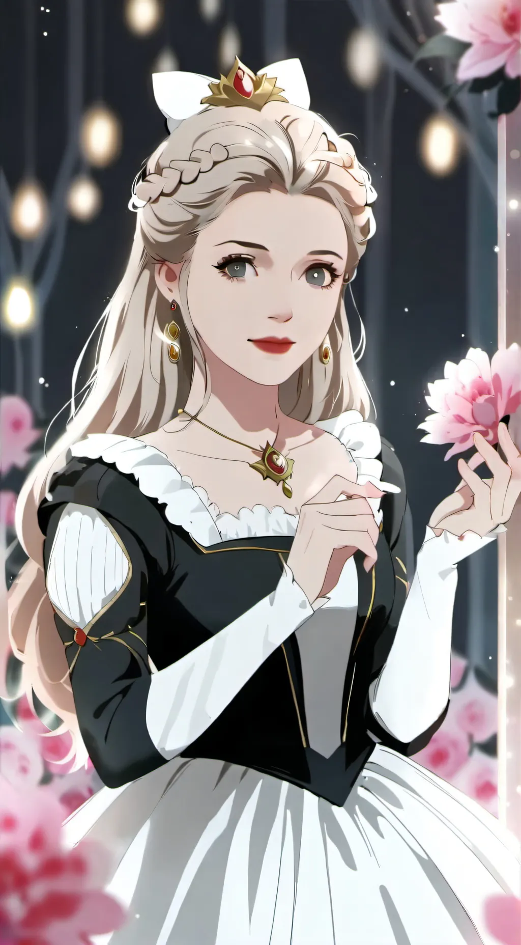 ai character: uma background