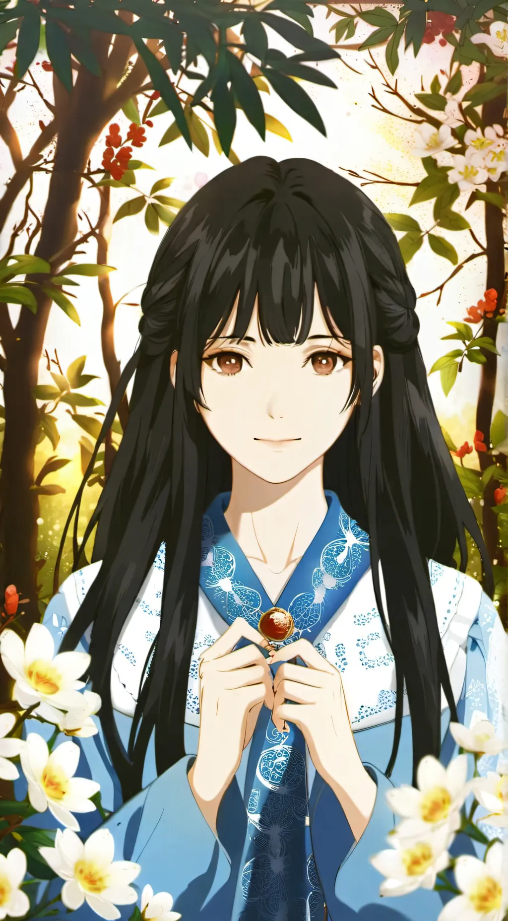 ai character: wenda snake background