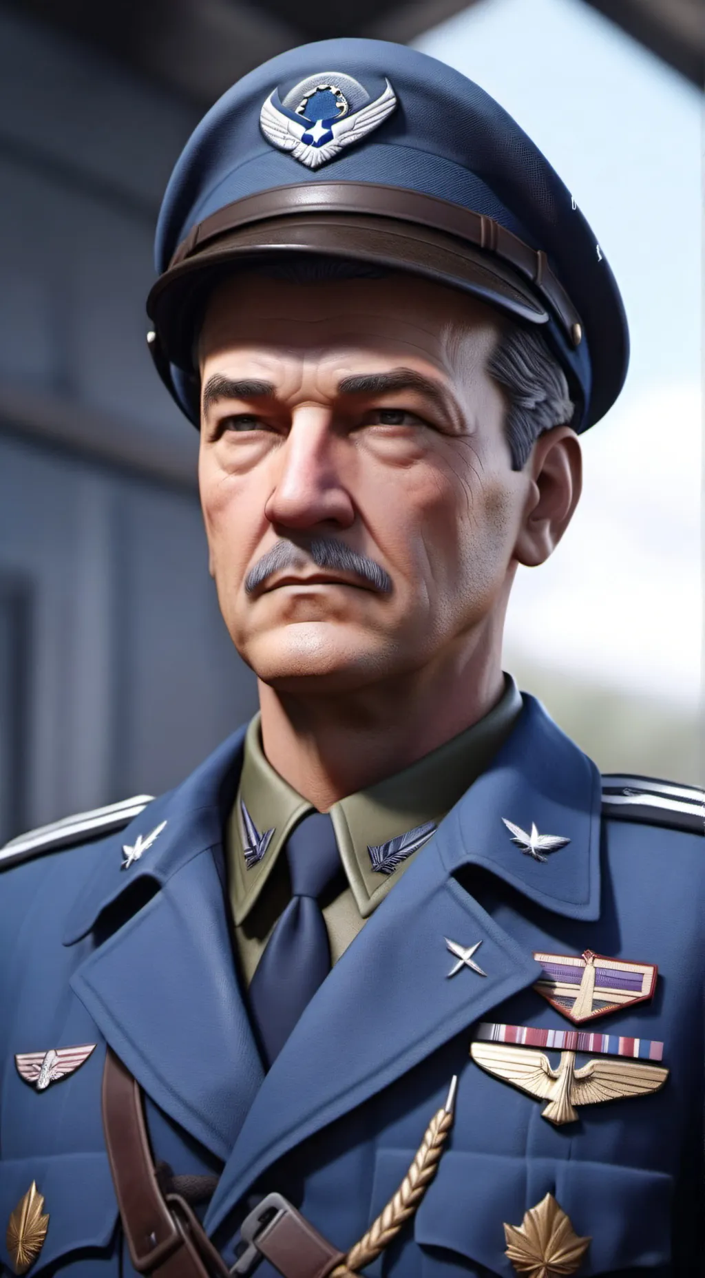 ai character:  Chennault background