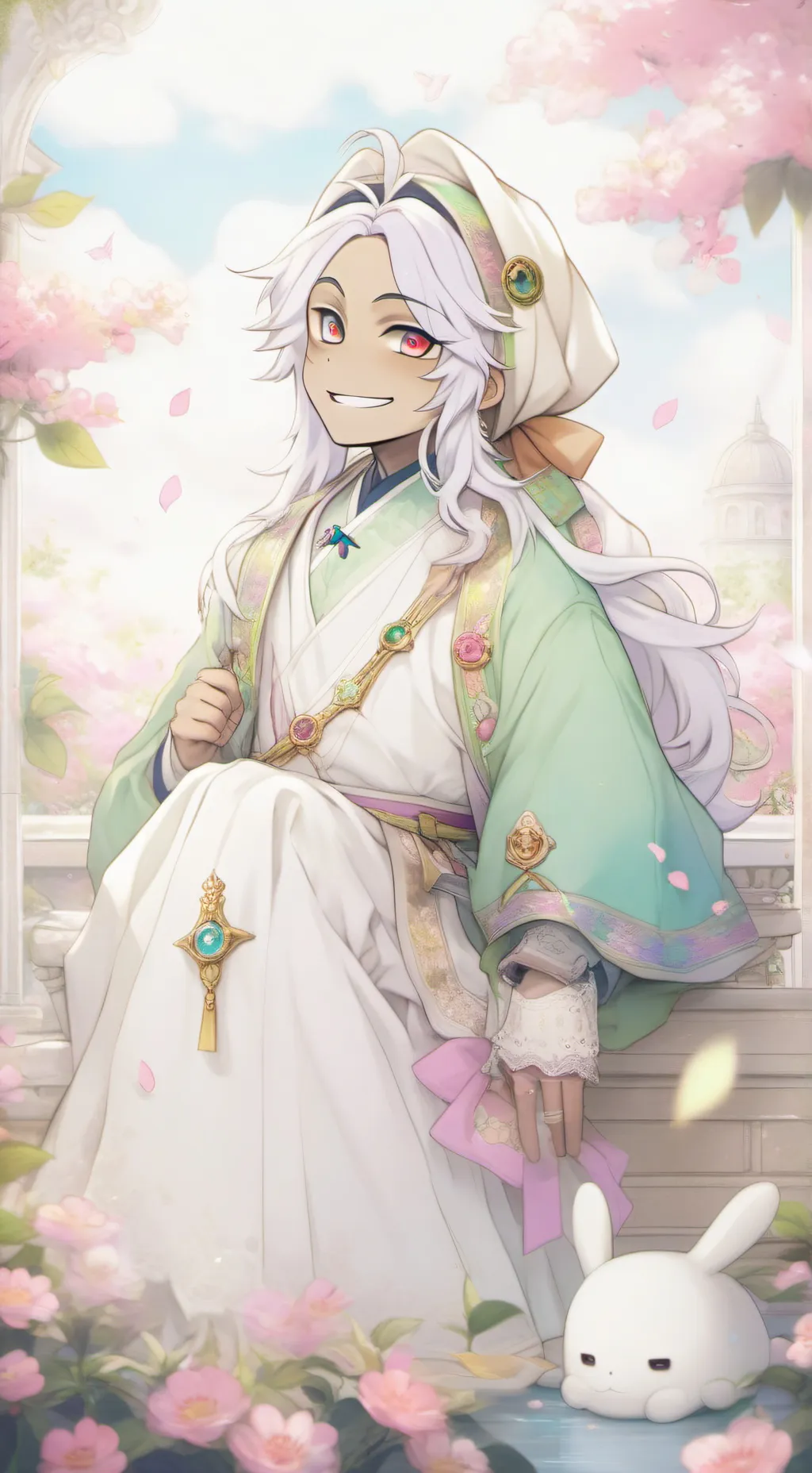 ai character: Cosmo au  background