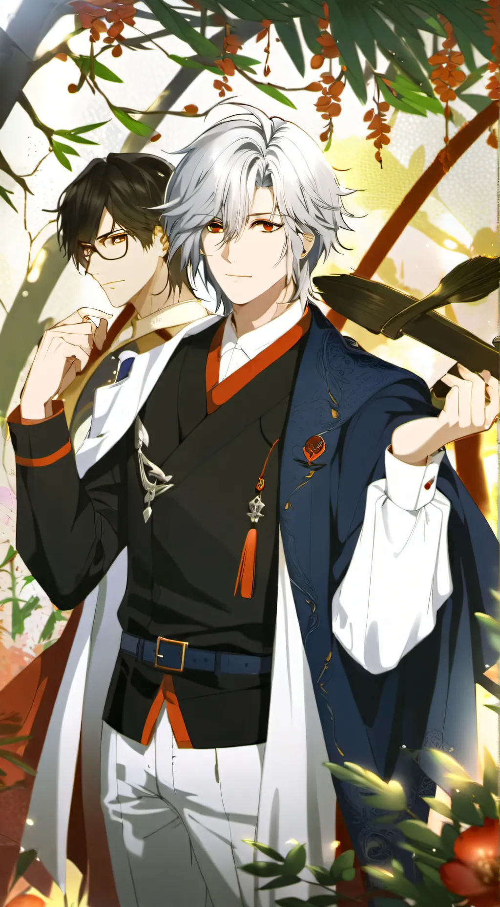 ai character: Luc y Gael background