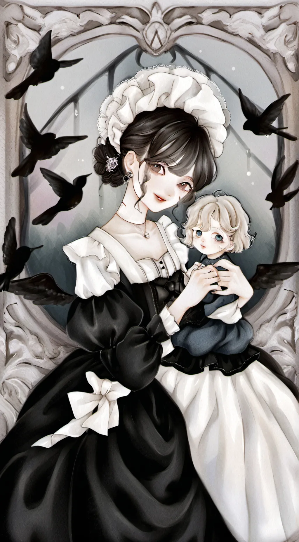 ai character: amor a primera vis background