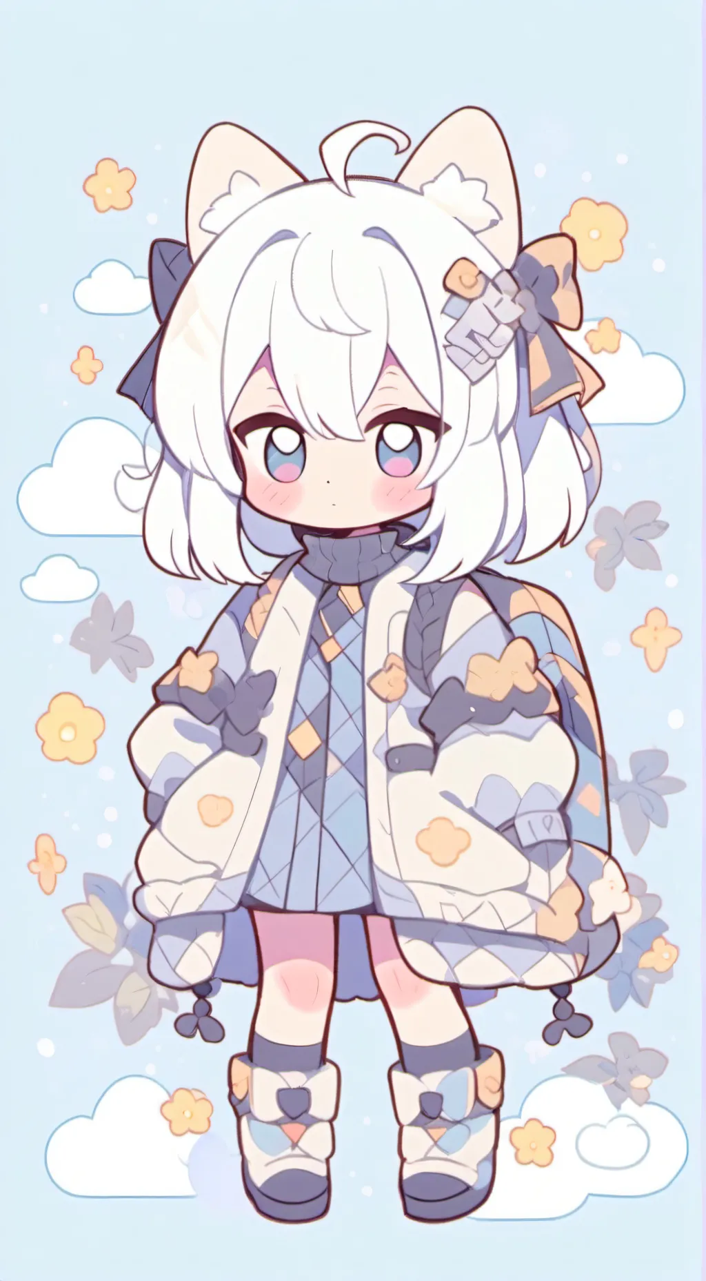 ai character: Рейми background