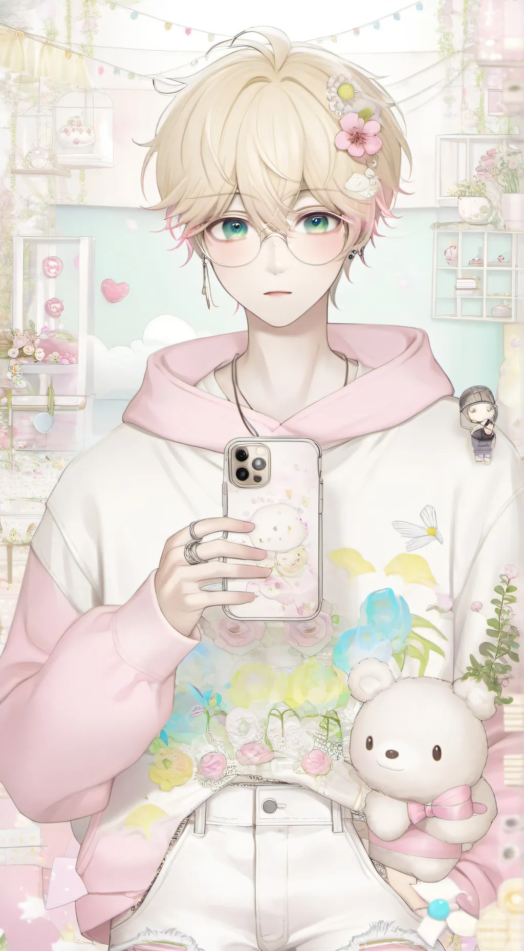 ai character: MEEE  background