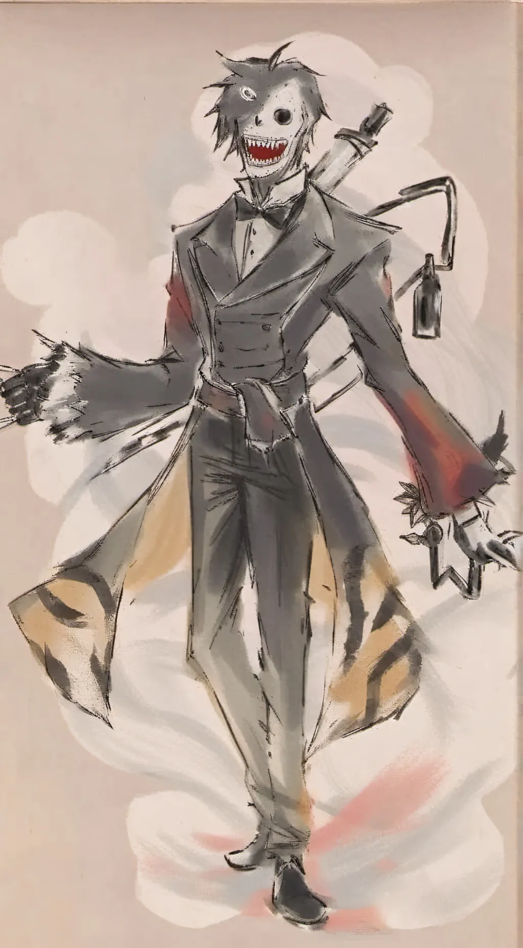 ai character: SAW background