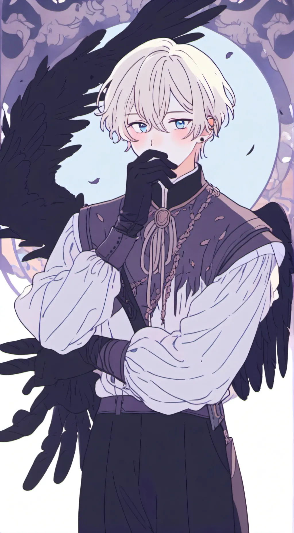 ai character: Shadow  background