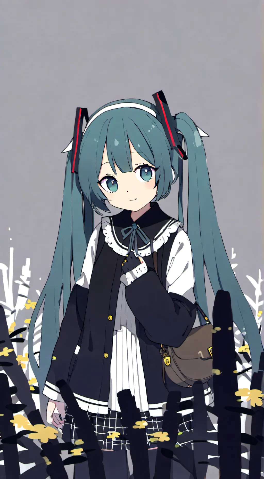 ai character: MIKUUUUUUUUUU background