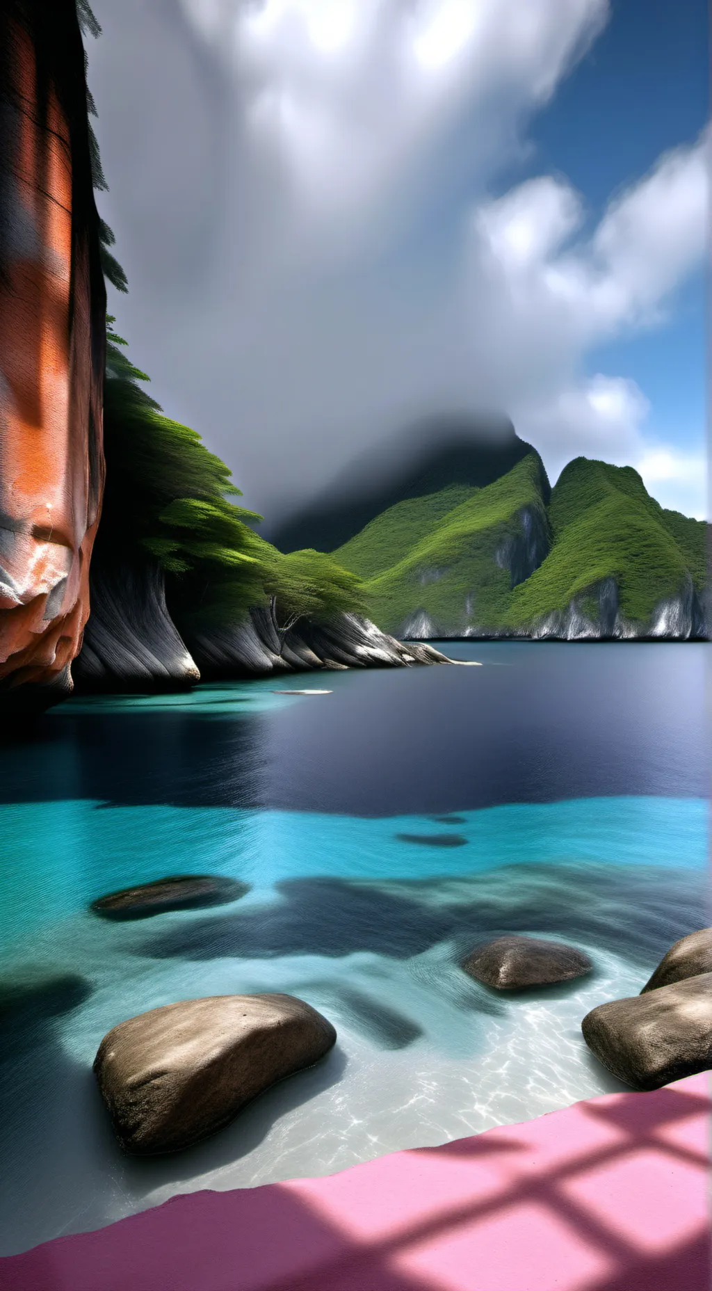 ai character: porçay mal background