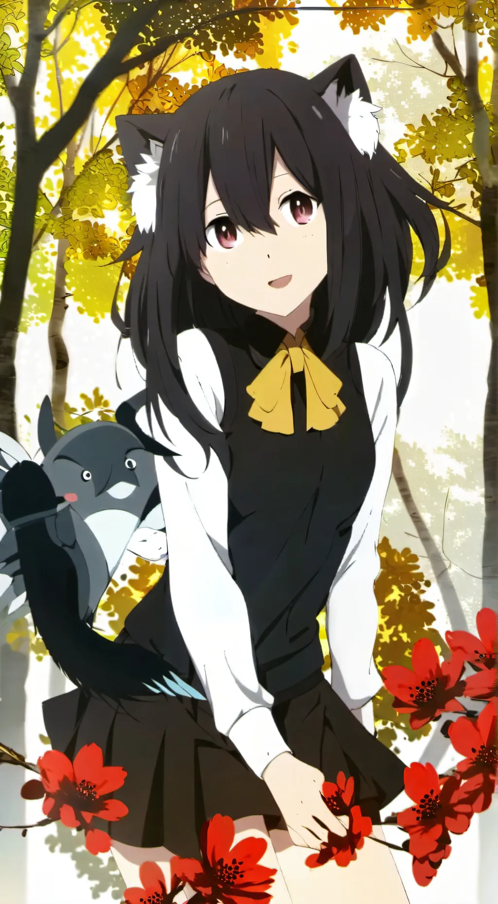 ai character: katsumaki uchiha background