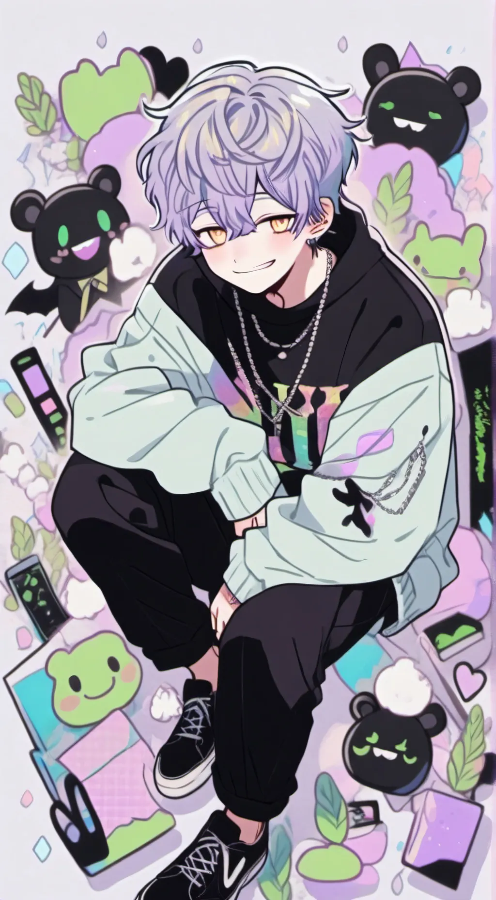 ai character: 🤫Darrell🤫 background