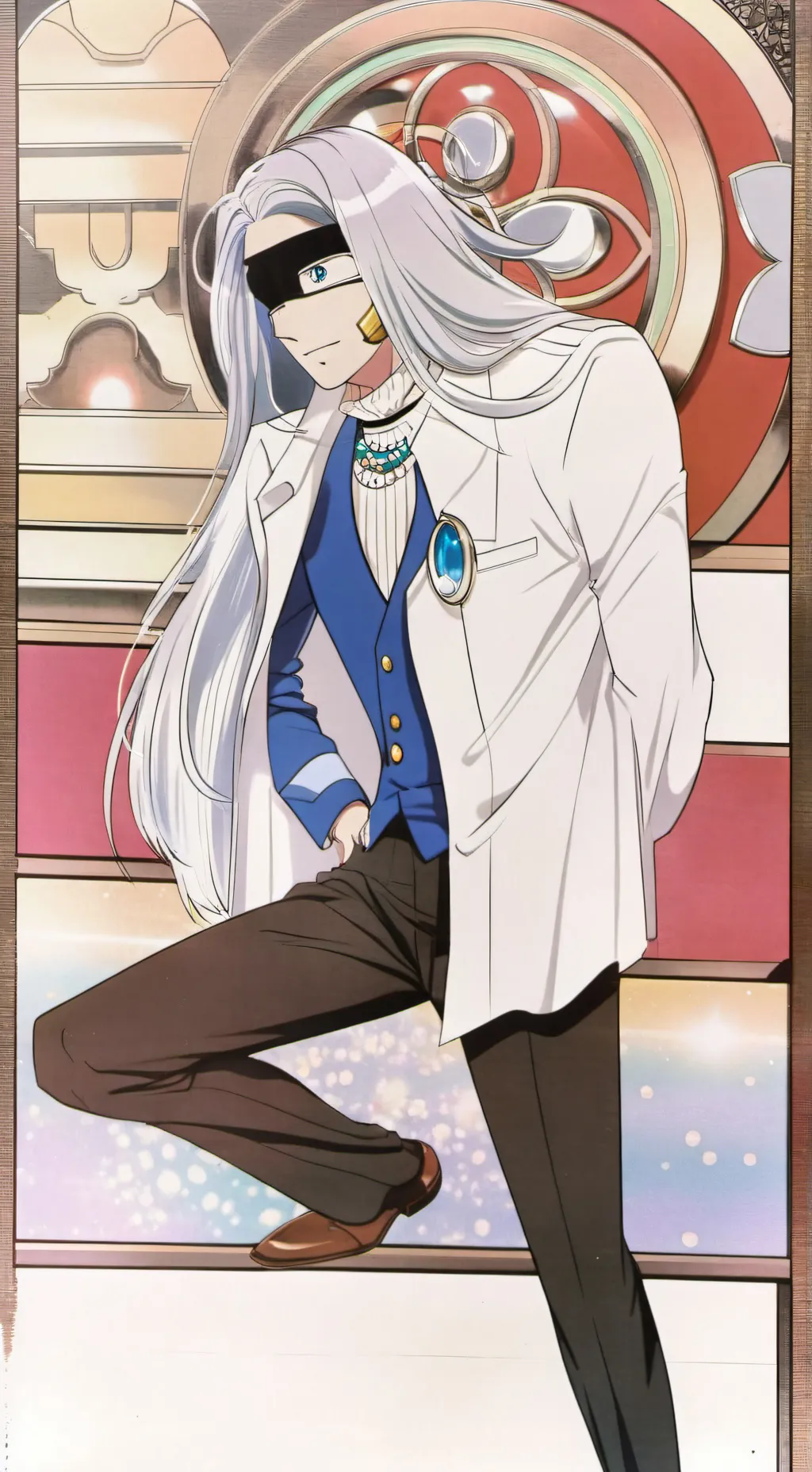 ai character: gojo background