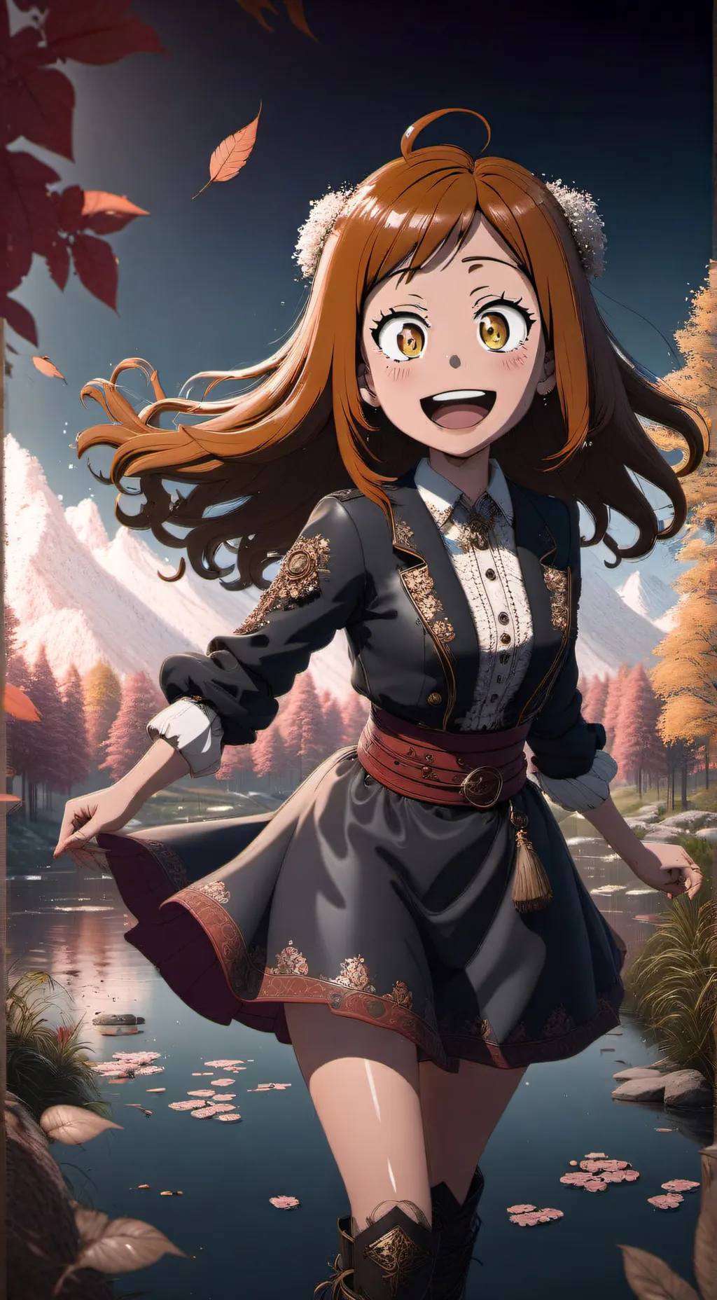 ai character: Mha fantasy  background