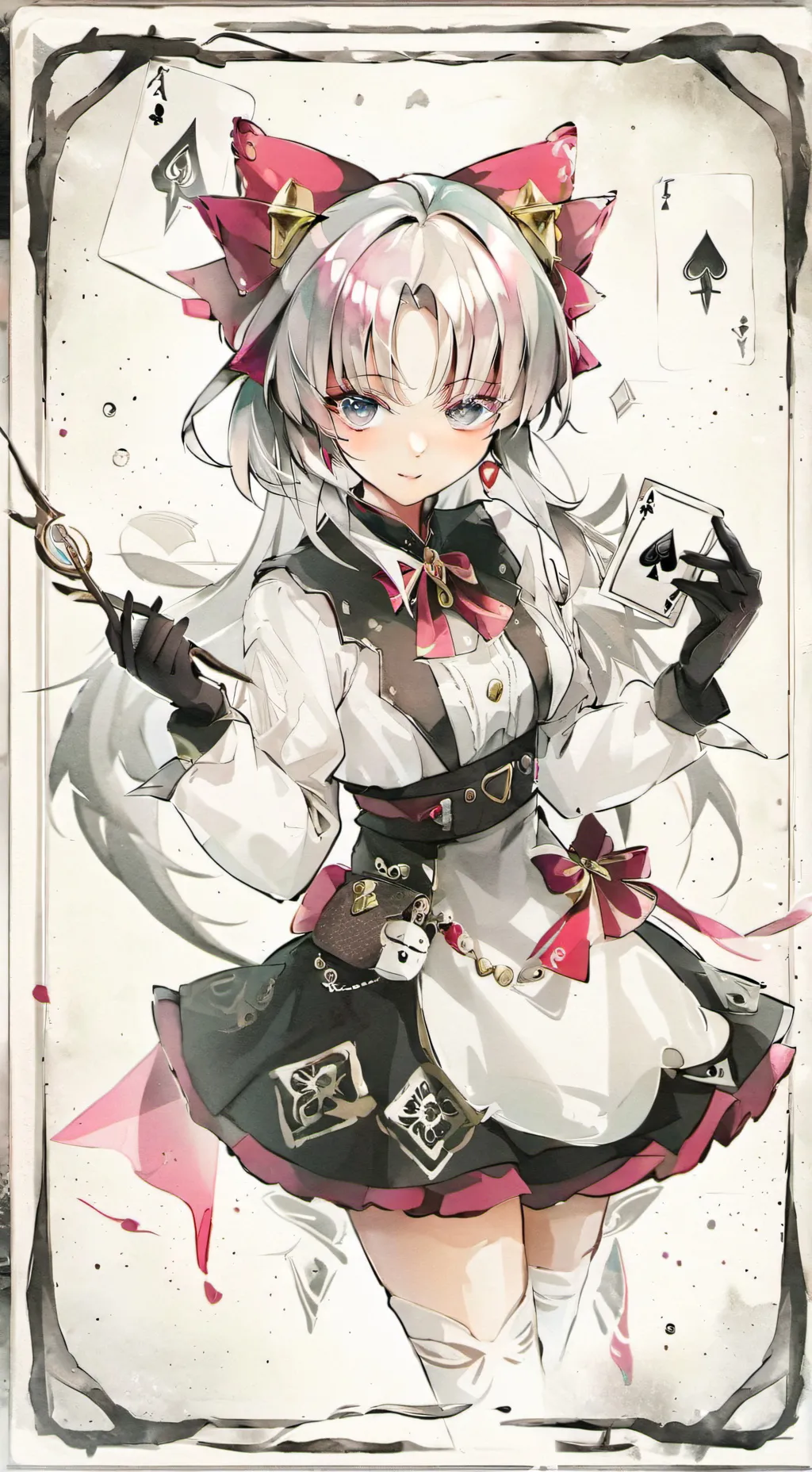 ai character: •.-.-.mimi._._.° background