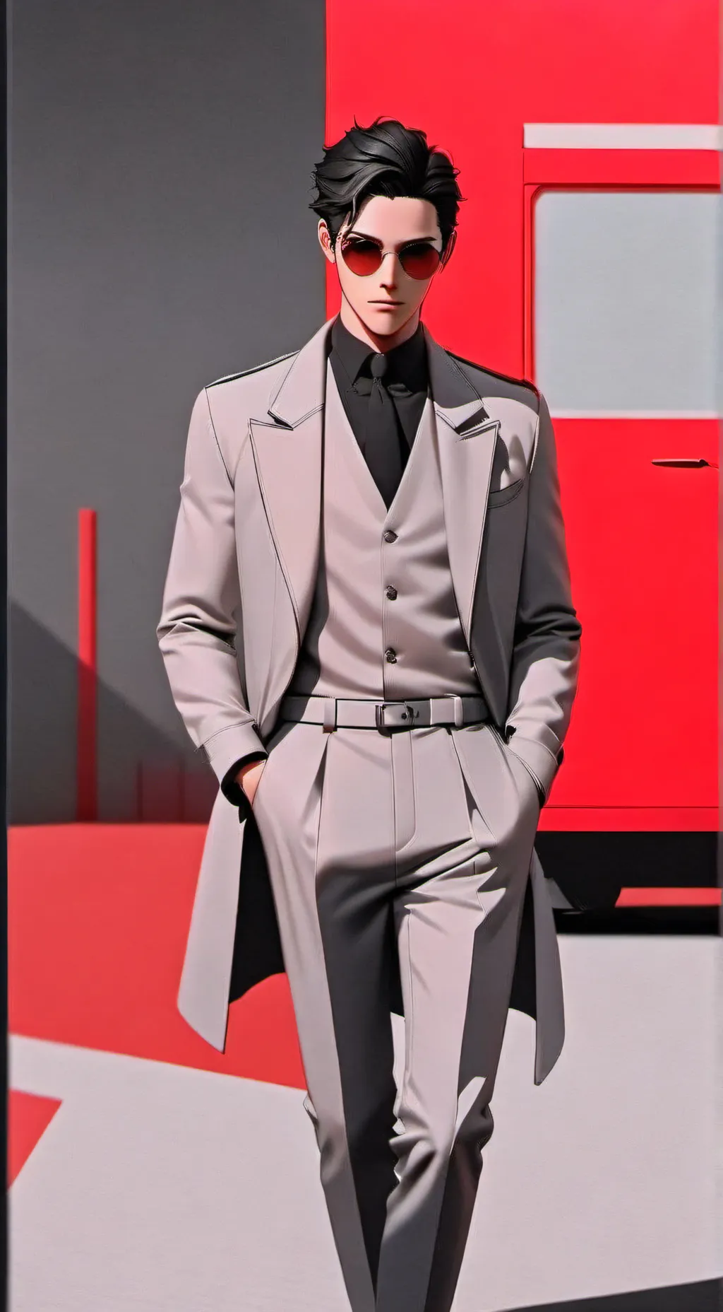 ai character: Railey wick background