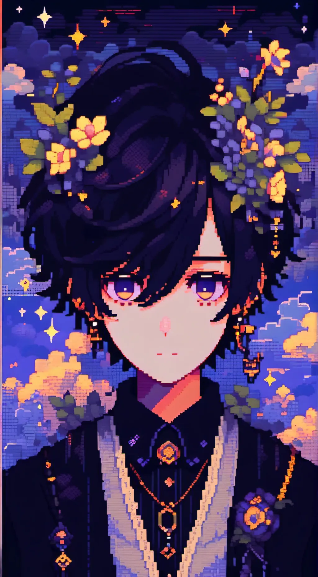 ai character: Santico background