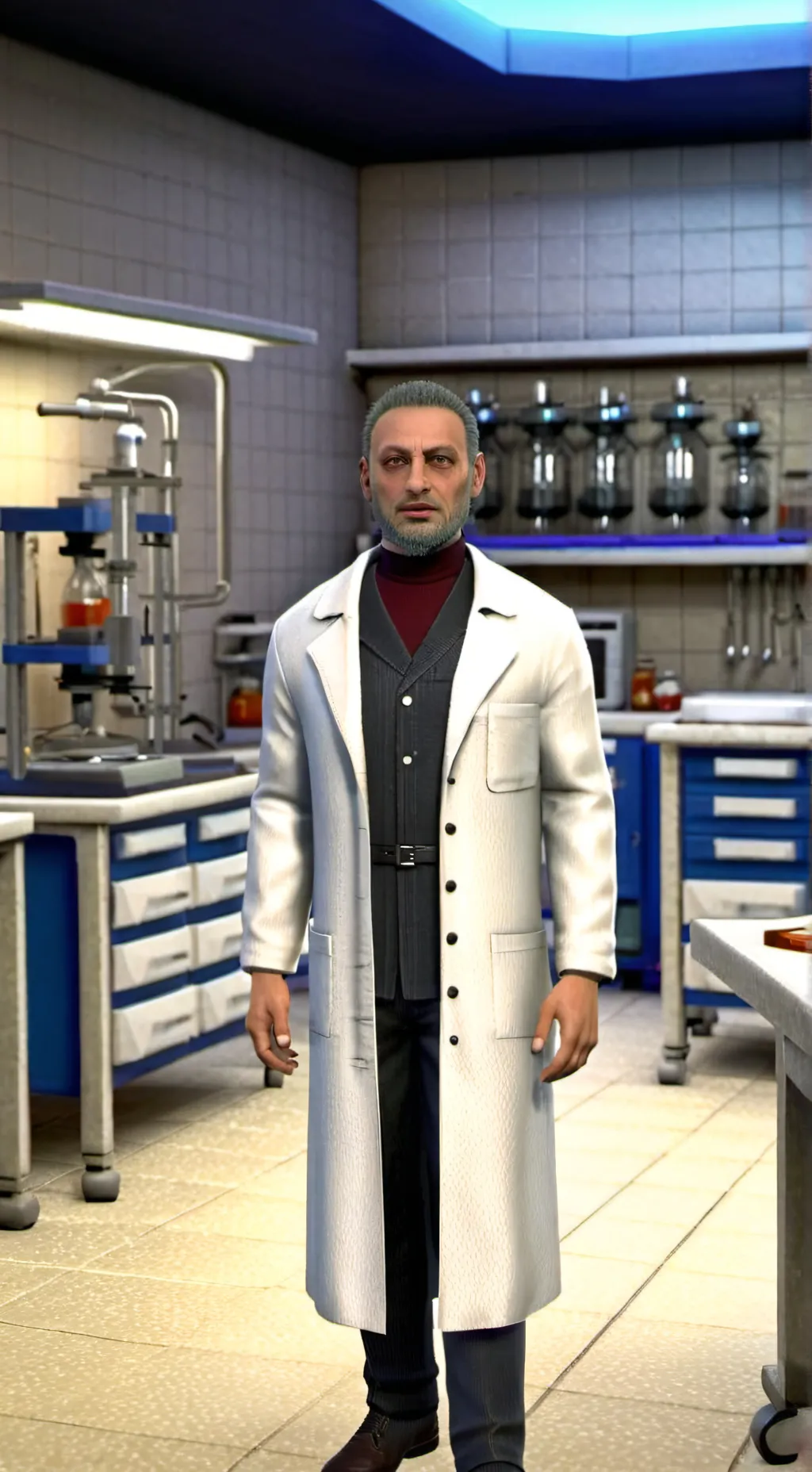 ai character: Dr.Cooper background