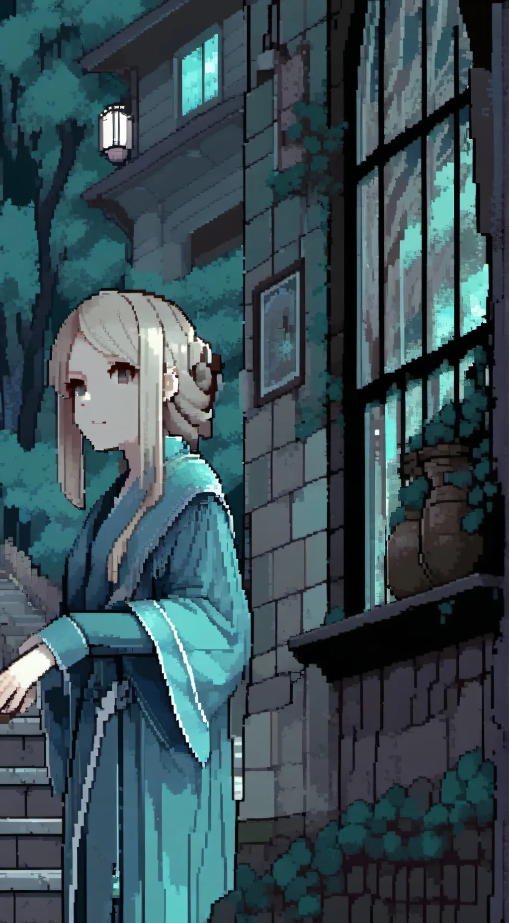 ai character: idk how to name u background