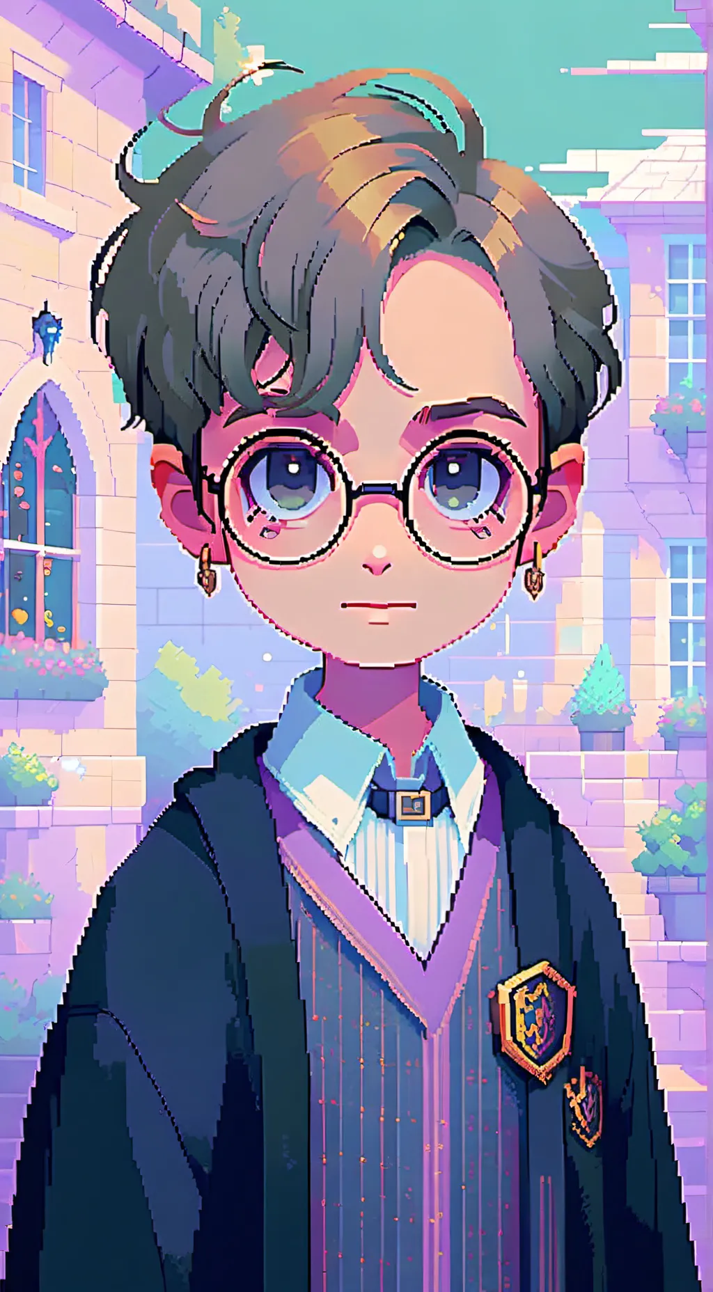 ai character: Hp background