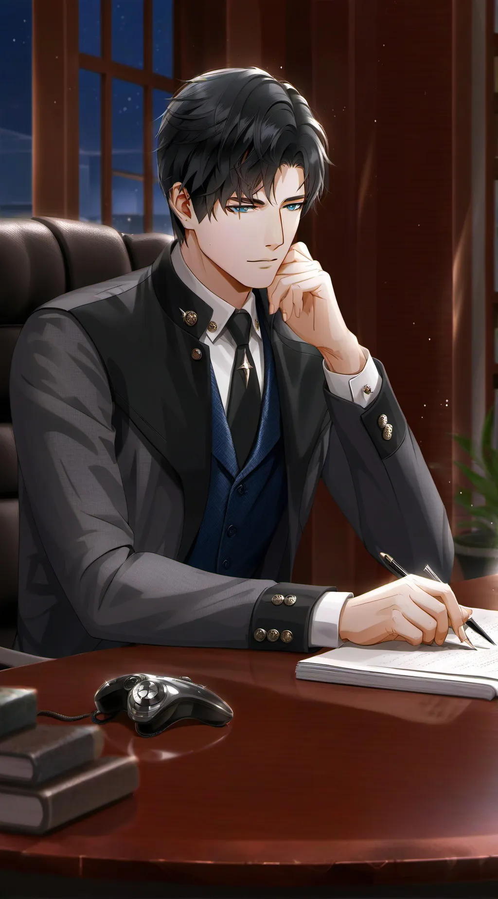 ai character: Maverick Smith background