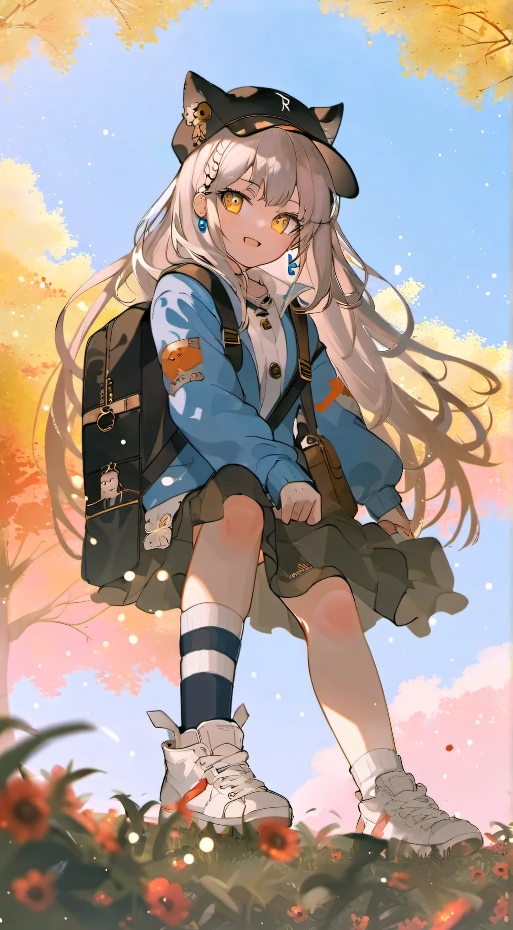 ai character: Naomix background