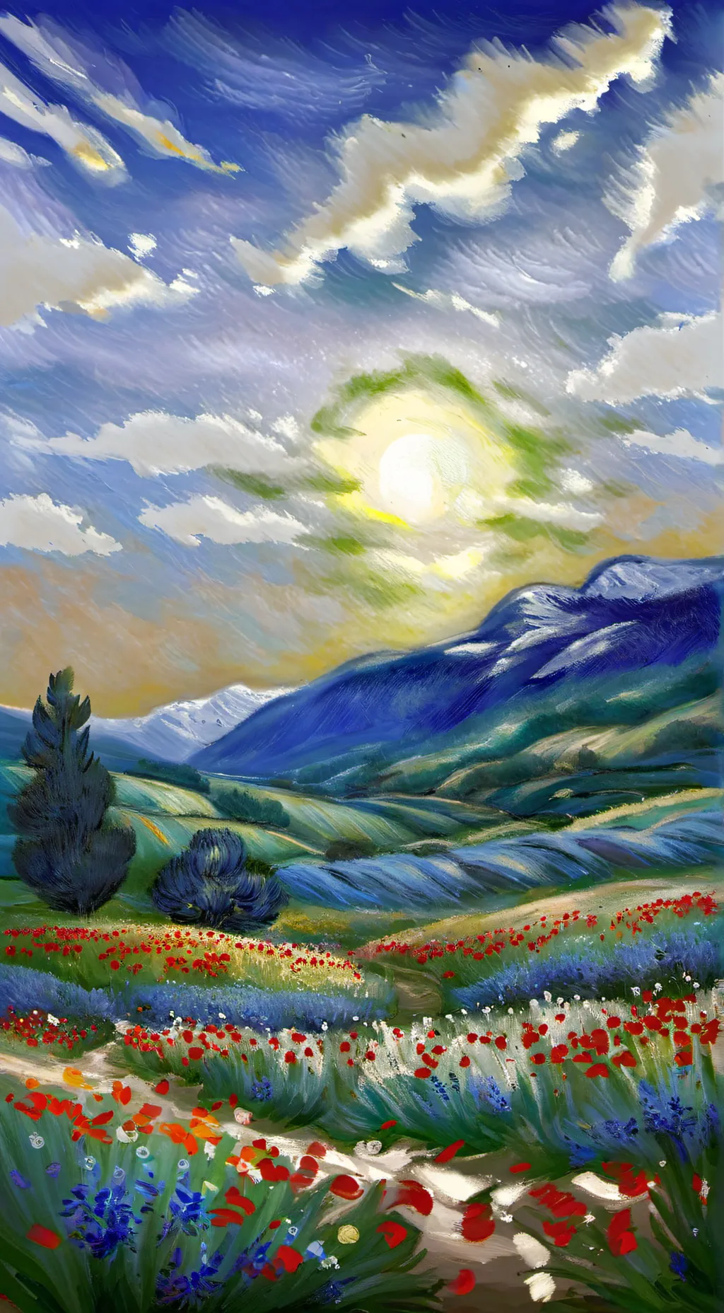 ai character: wenda  background