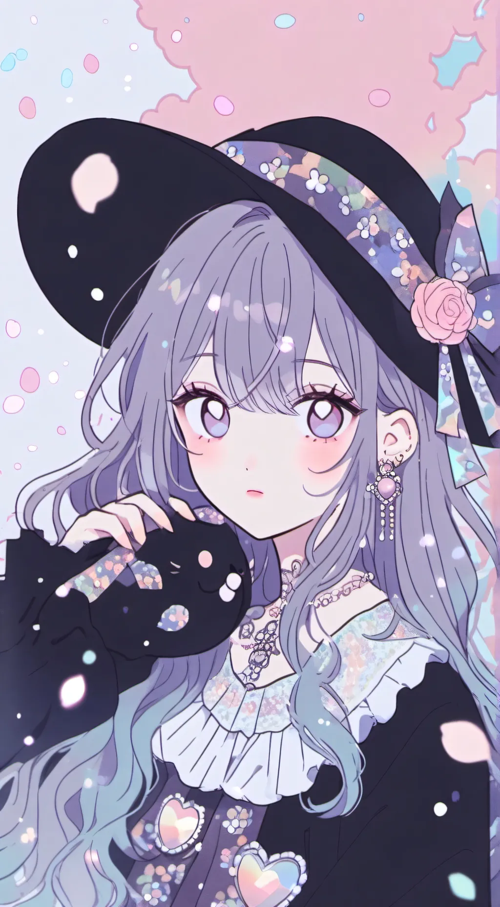 ai character: Tu novia stremer background