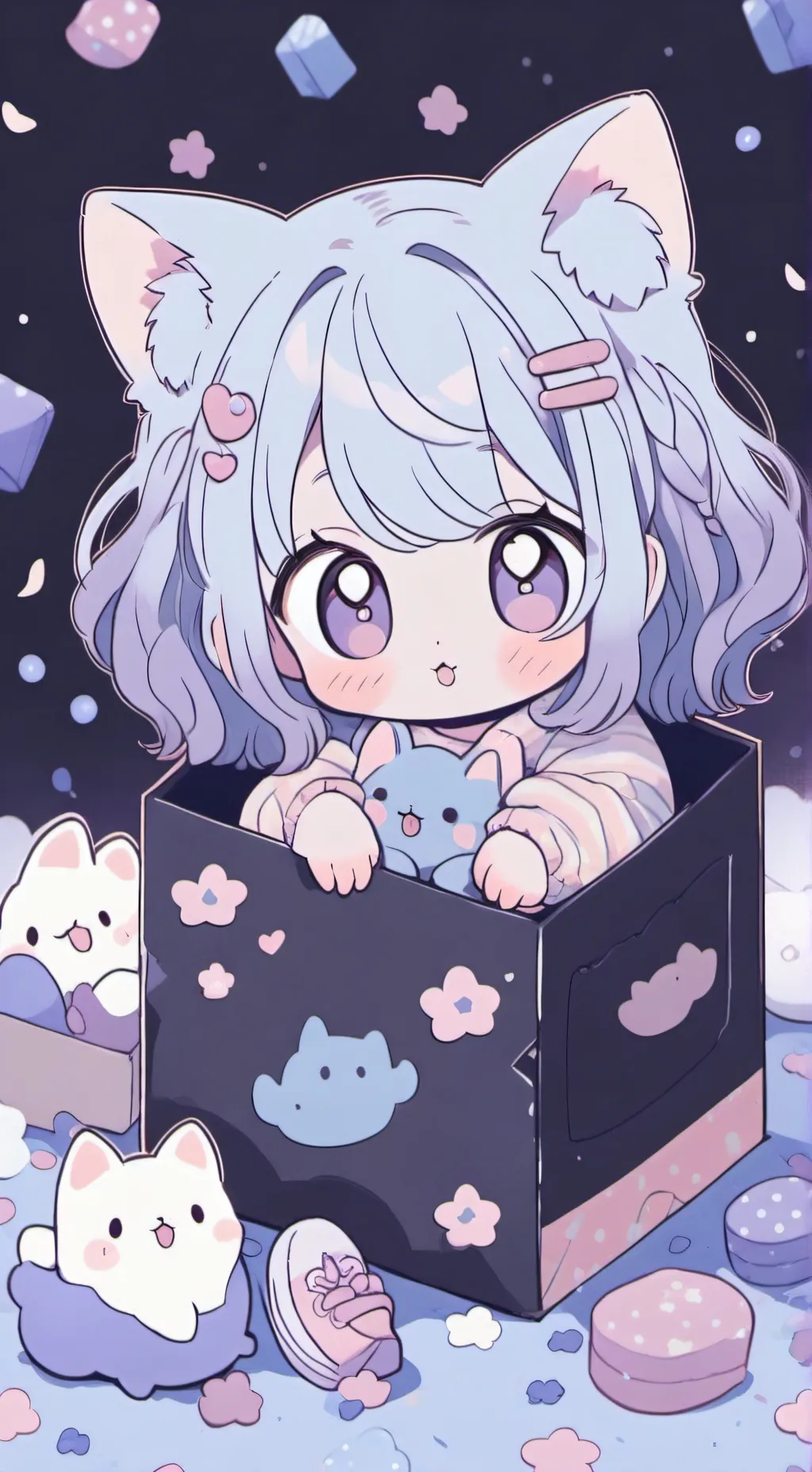 ai character: mimi bebe  background