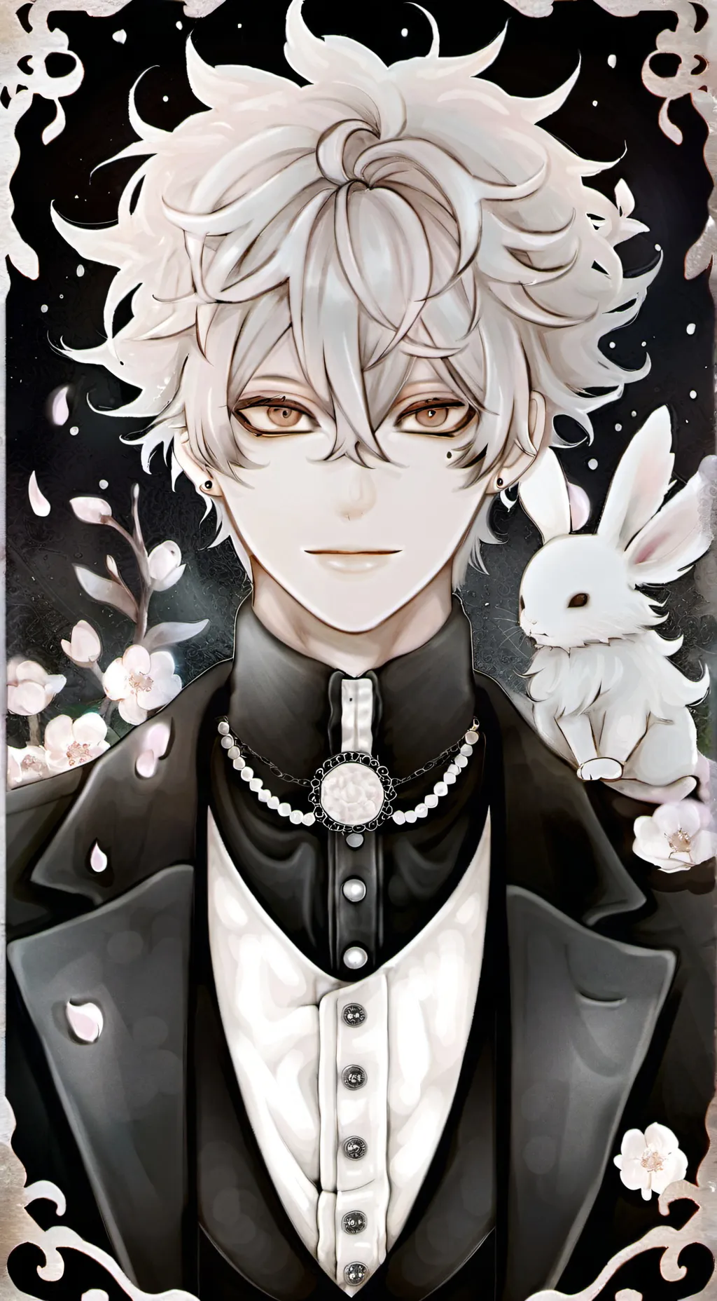 ai character: bakugo  background