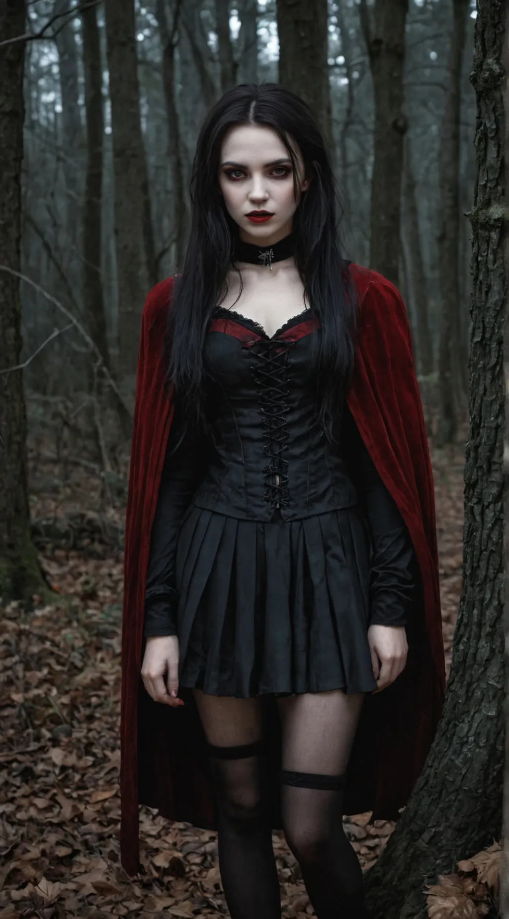 ai character: Lorena Mavis background