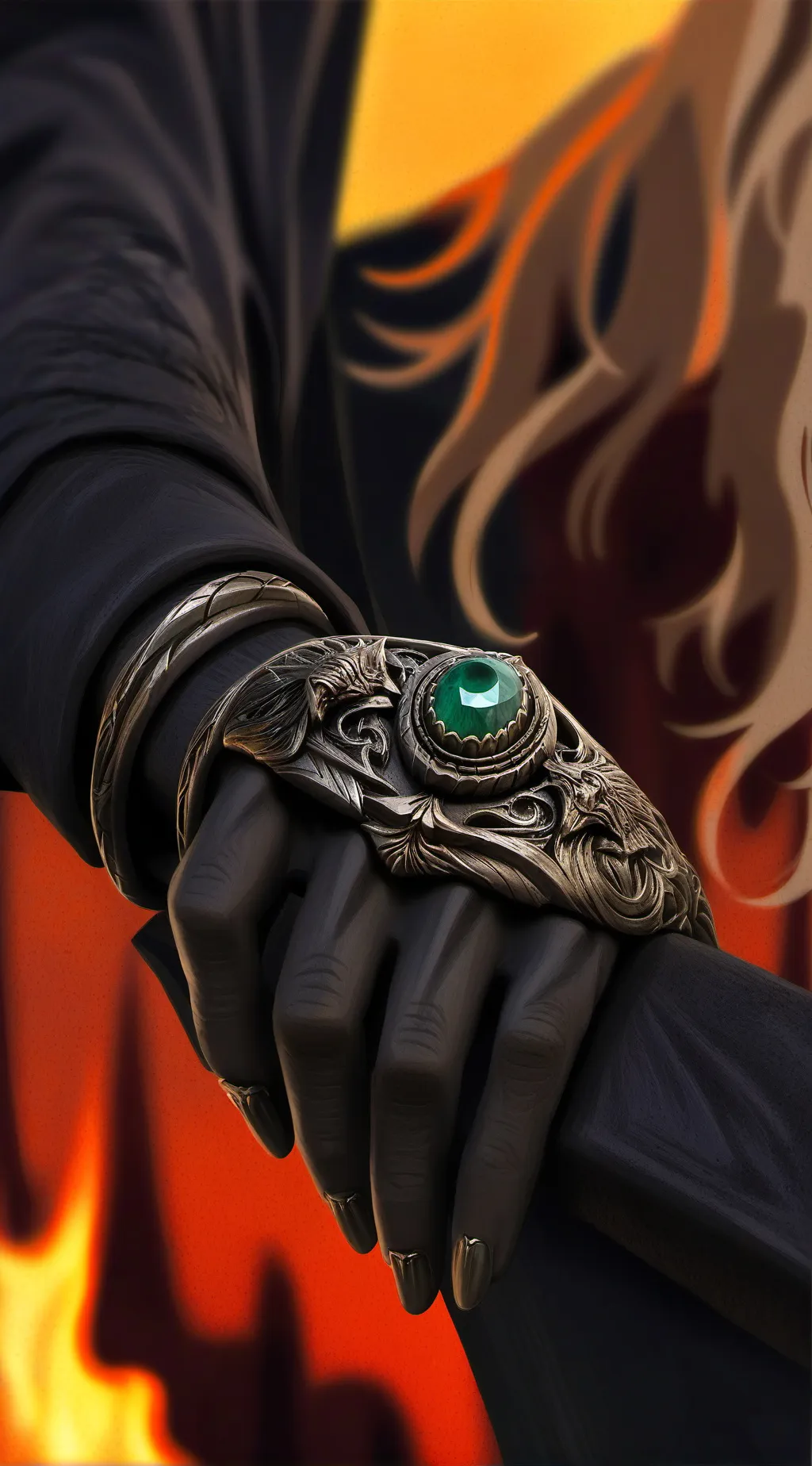 ai character: GHOST background