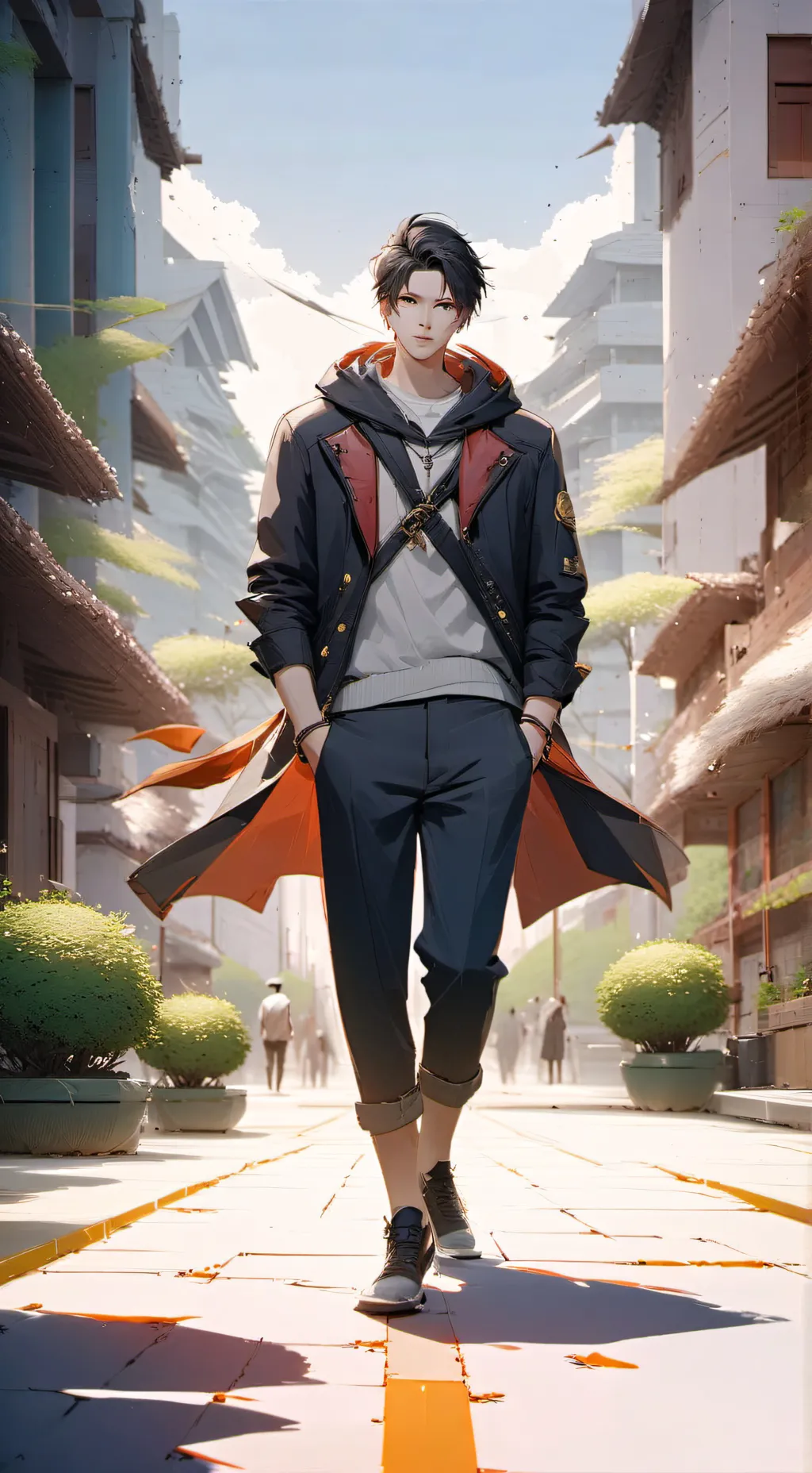 ai character: ROAST THE BULLIES background