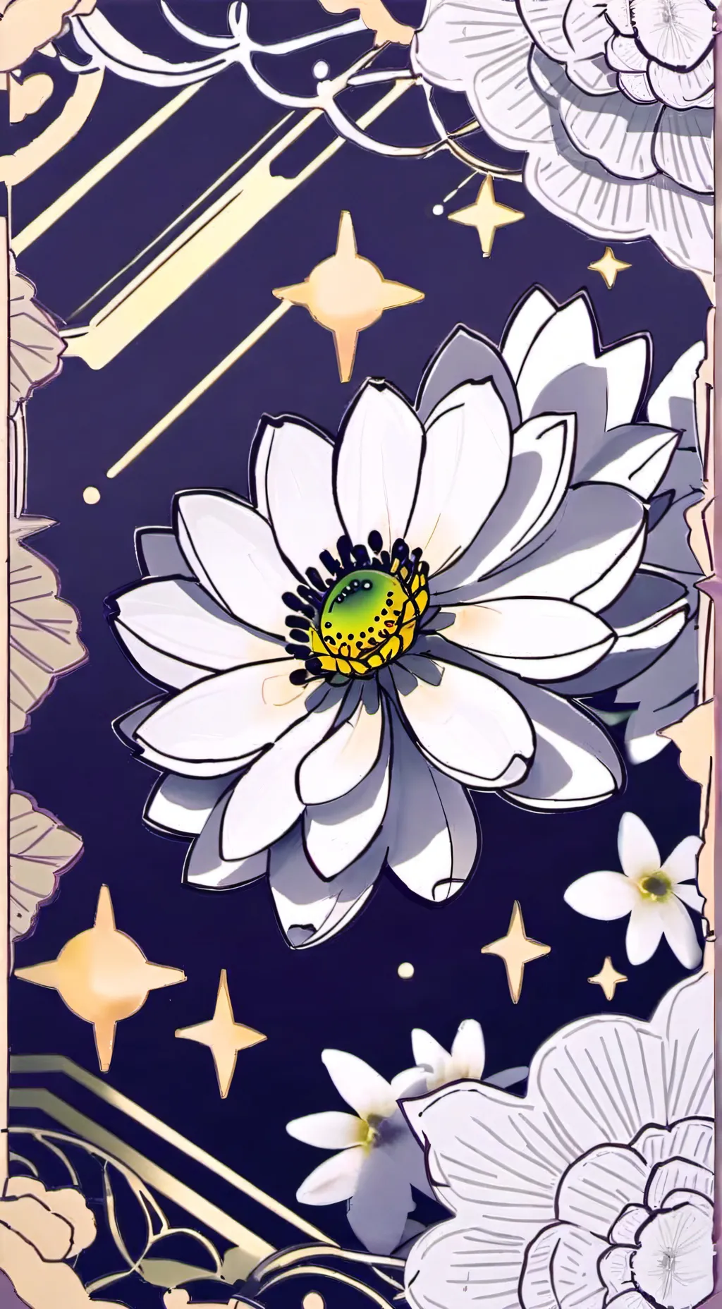 ai character: dandy  background