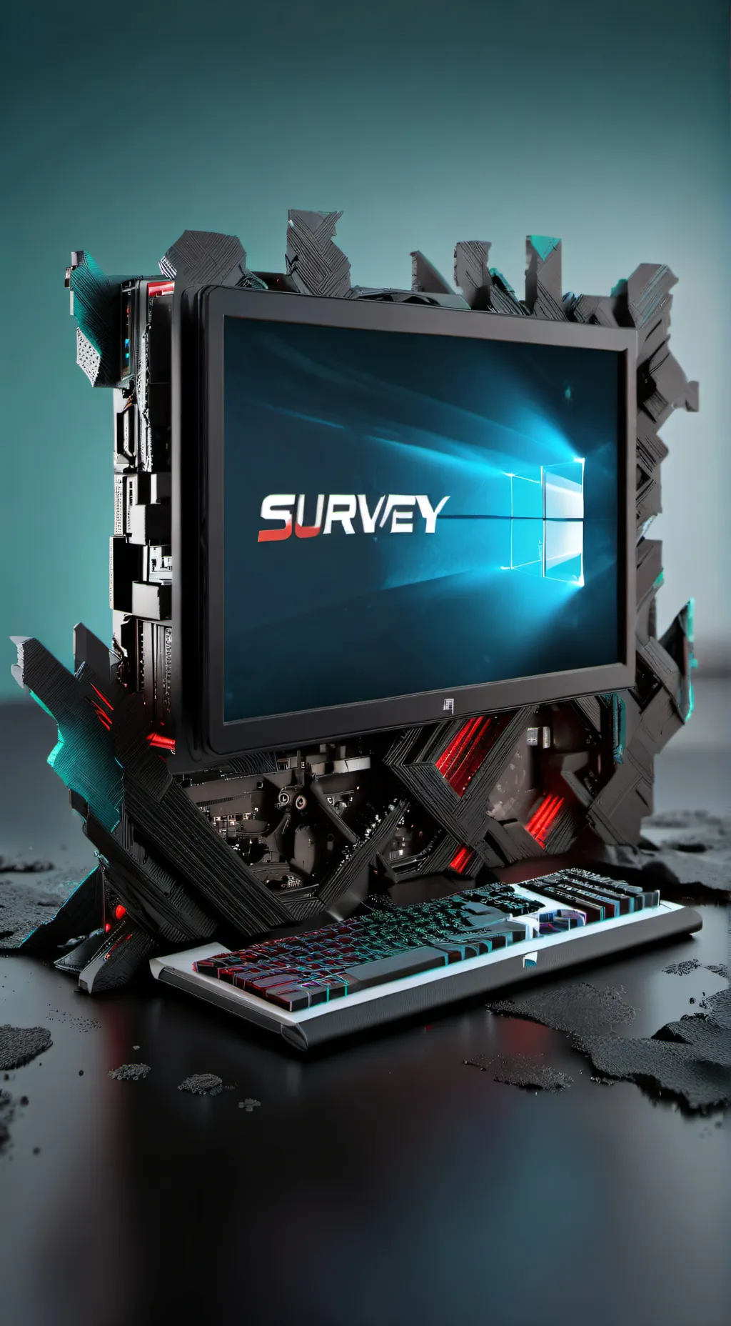 ai character: survey (horror) background