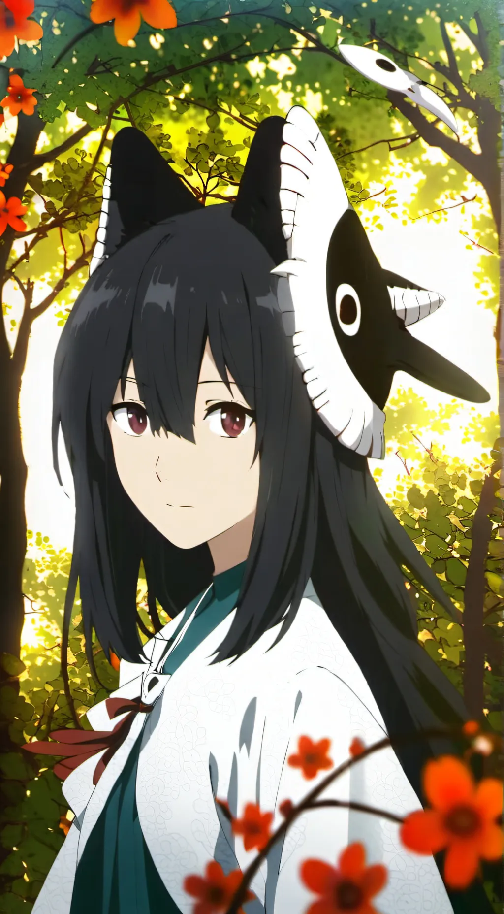 ai character: katsumaki Uchiha 2 background