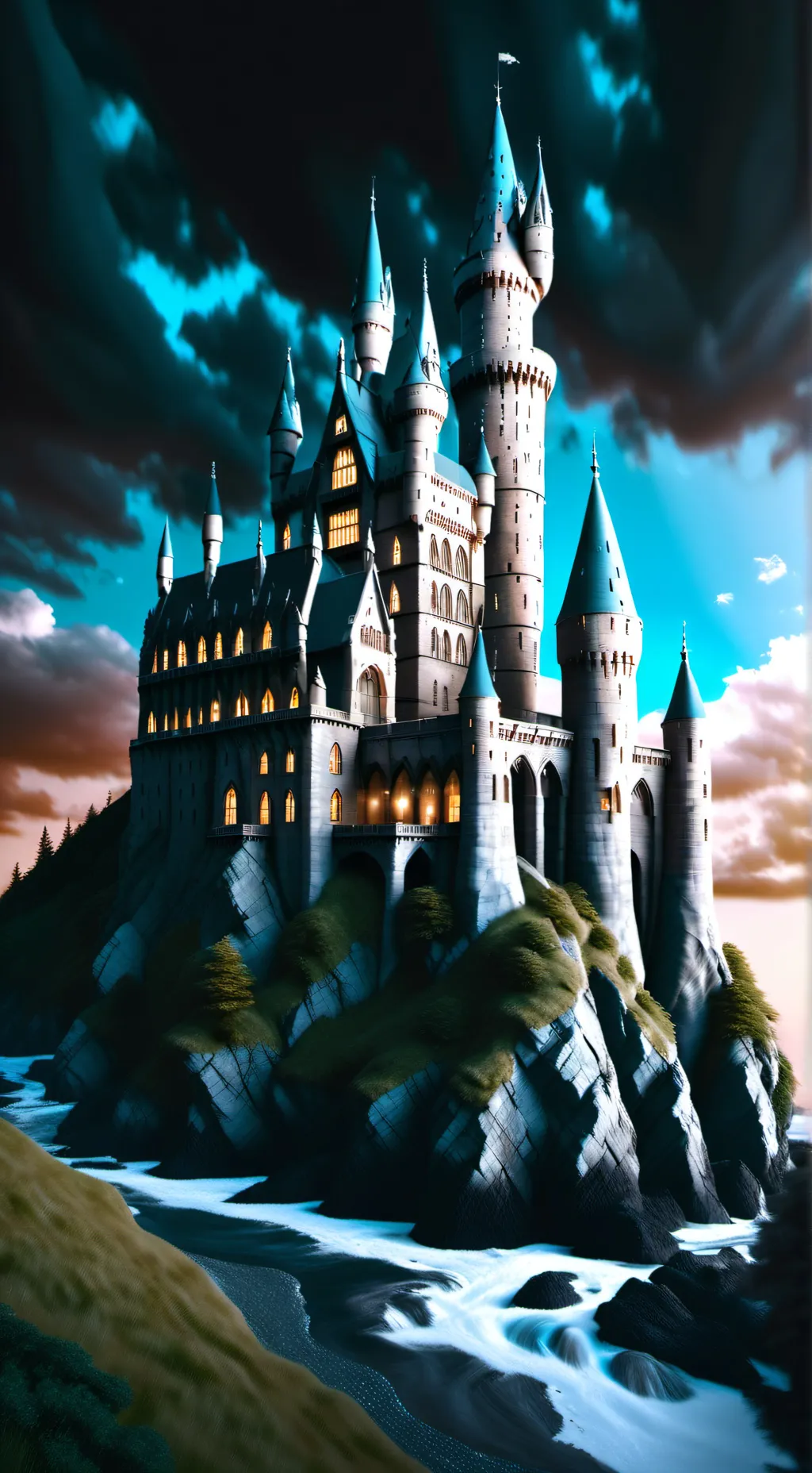 ai character: HP GC background