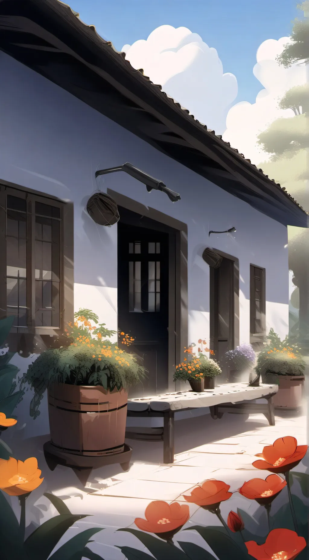 ai character: wenda  background